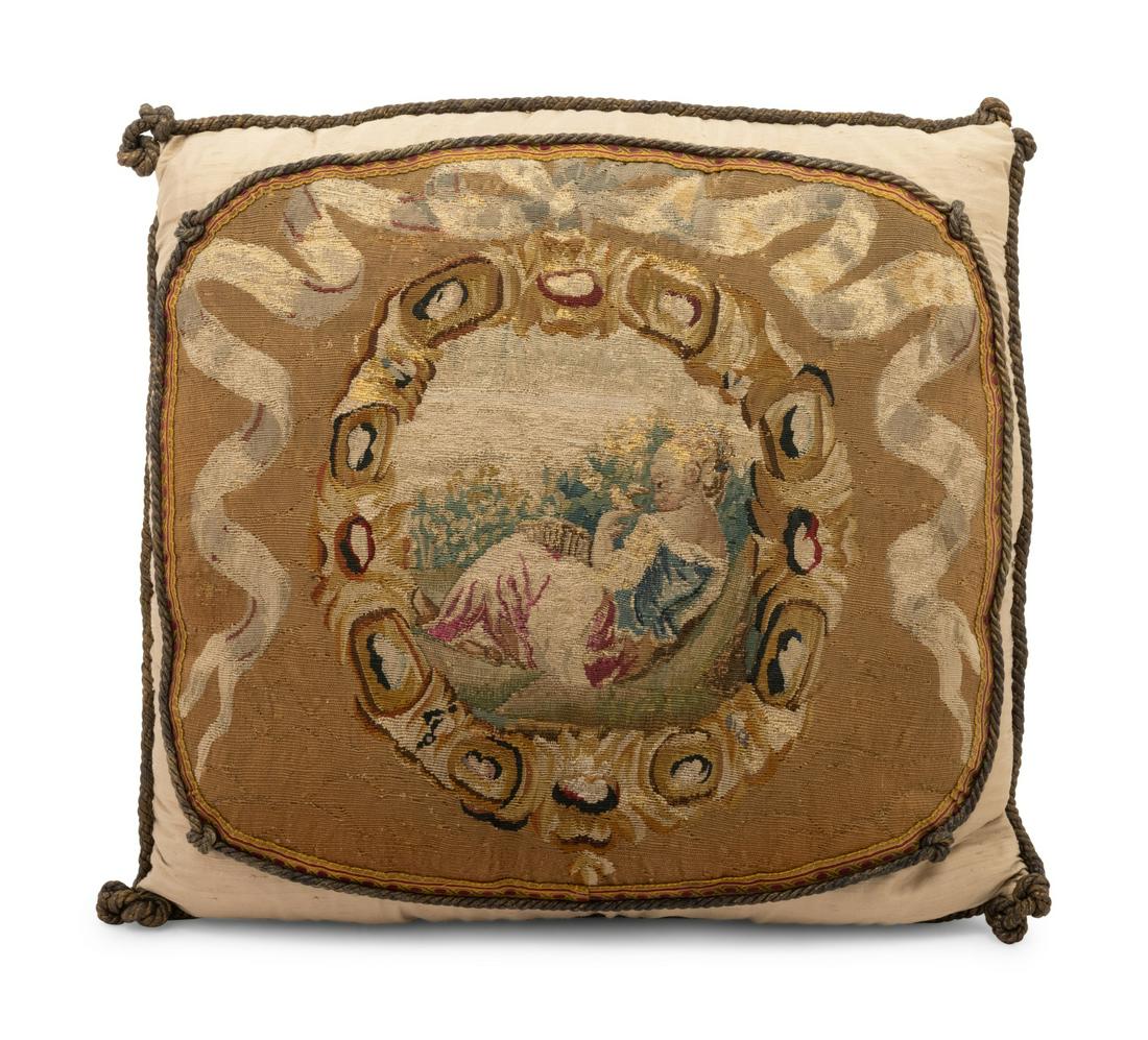 Two French Tapestry Pillows (1 of 4)