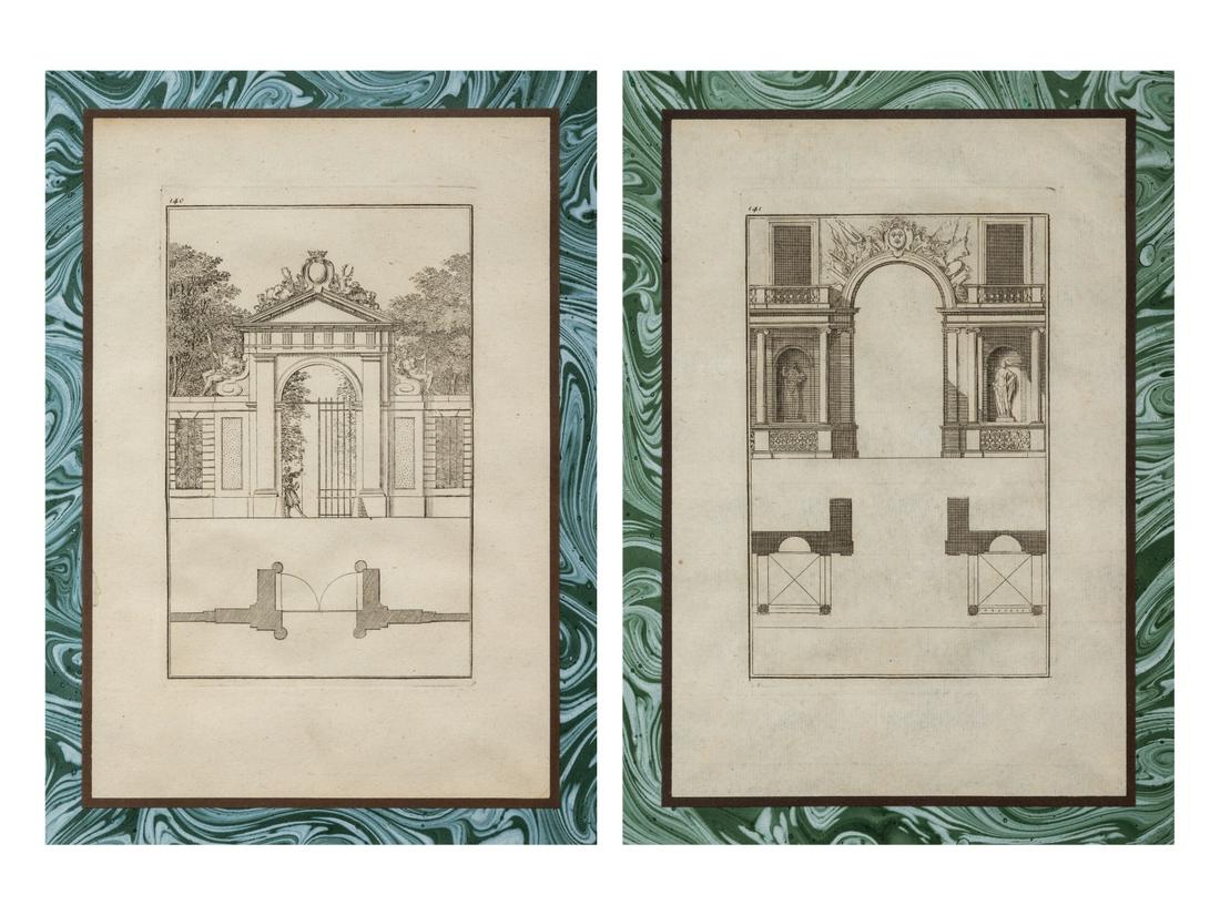 A Pair of French Architectural Engravings (1 of 7)