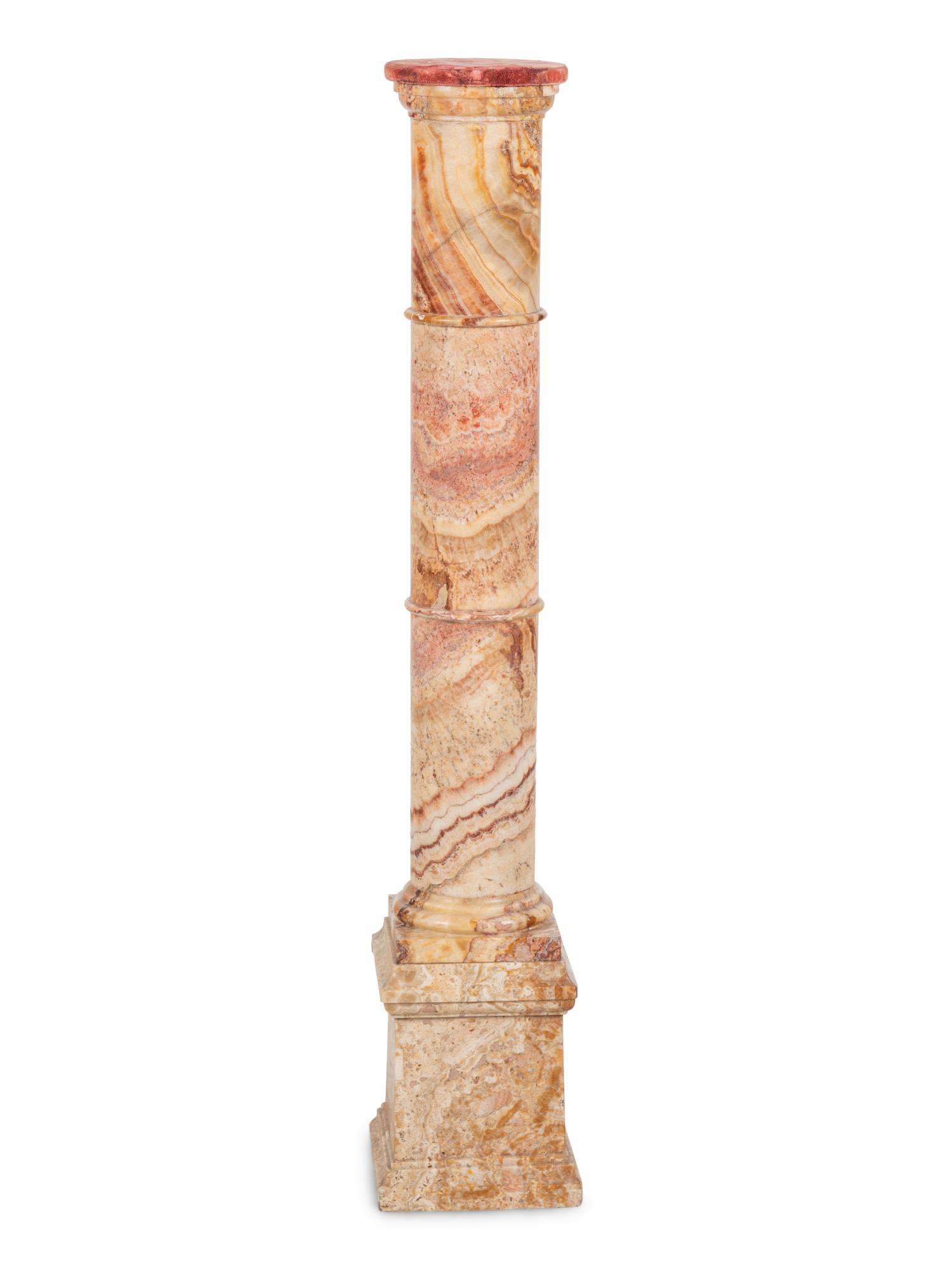 A Continental Onyx Pedestal (1 of 3)