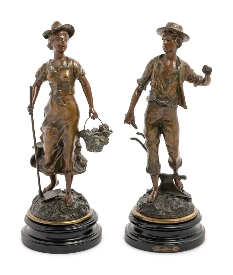 A Pair of French Cast Metal Figures (1 of 5)