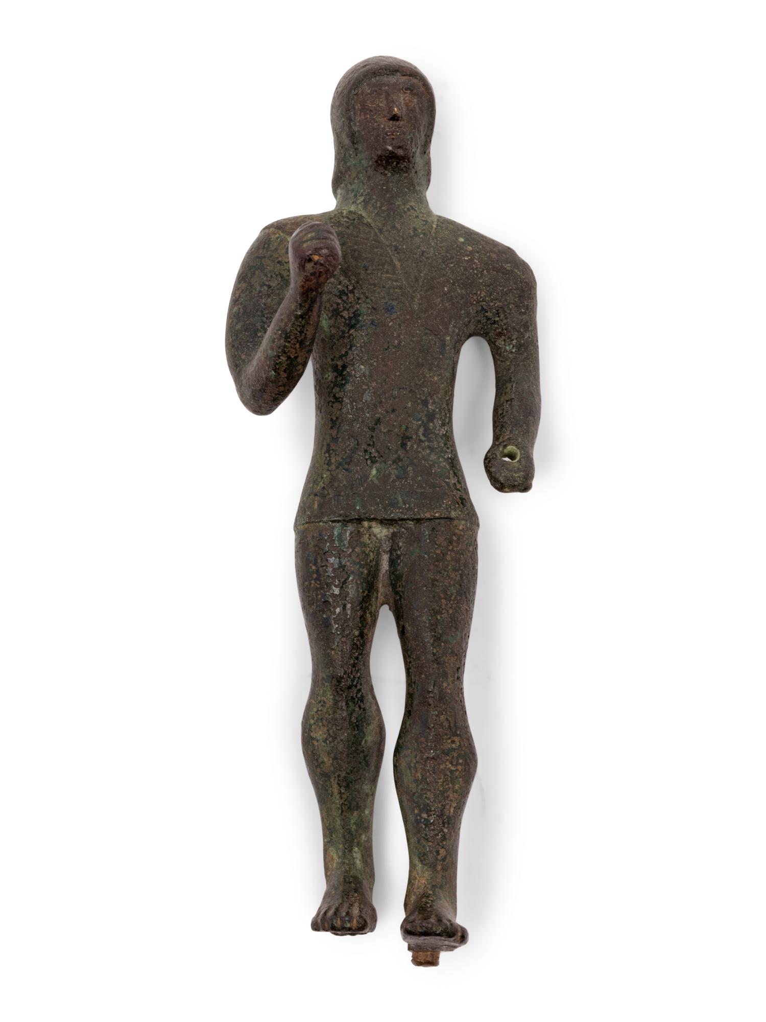 A Continental Bronze Figure in the Estruscan Style (1 of 3)