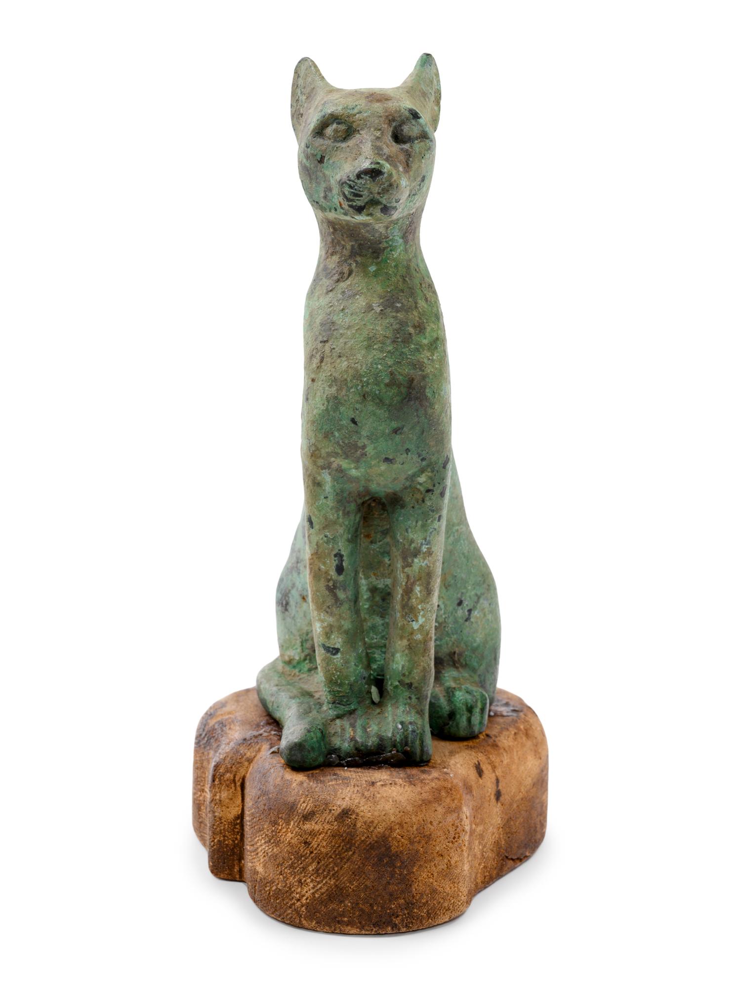 An Egyptian Style Bronze Cat (1 of 4)