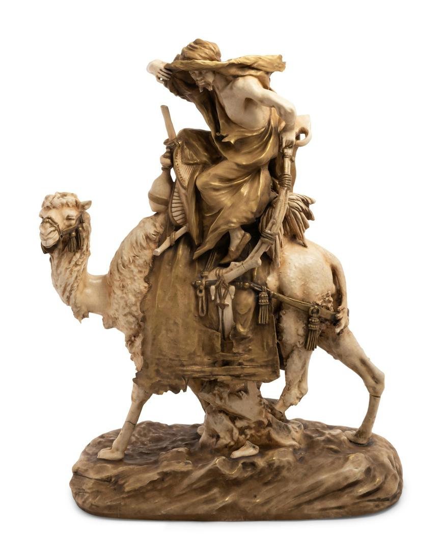 A Royal Dux Orientalist Figural Group (1 of 4)