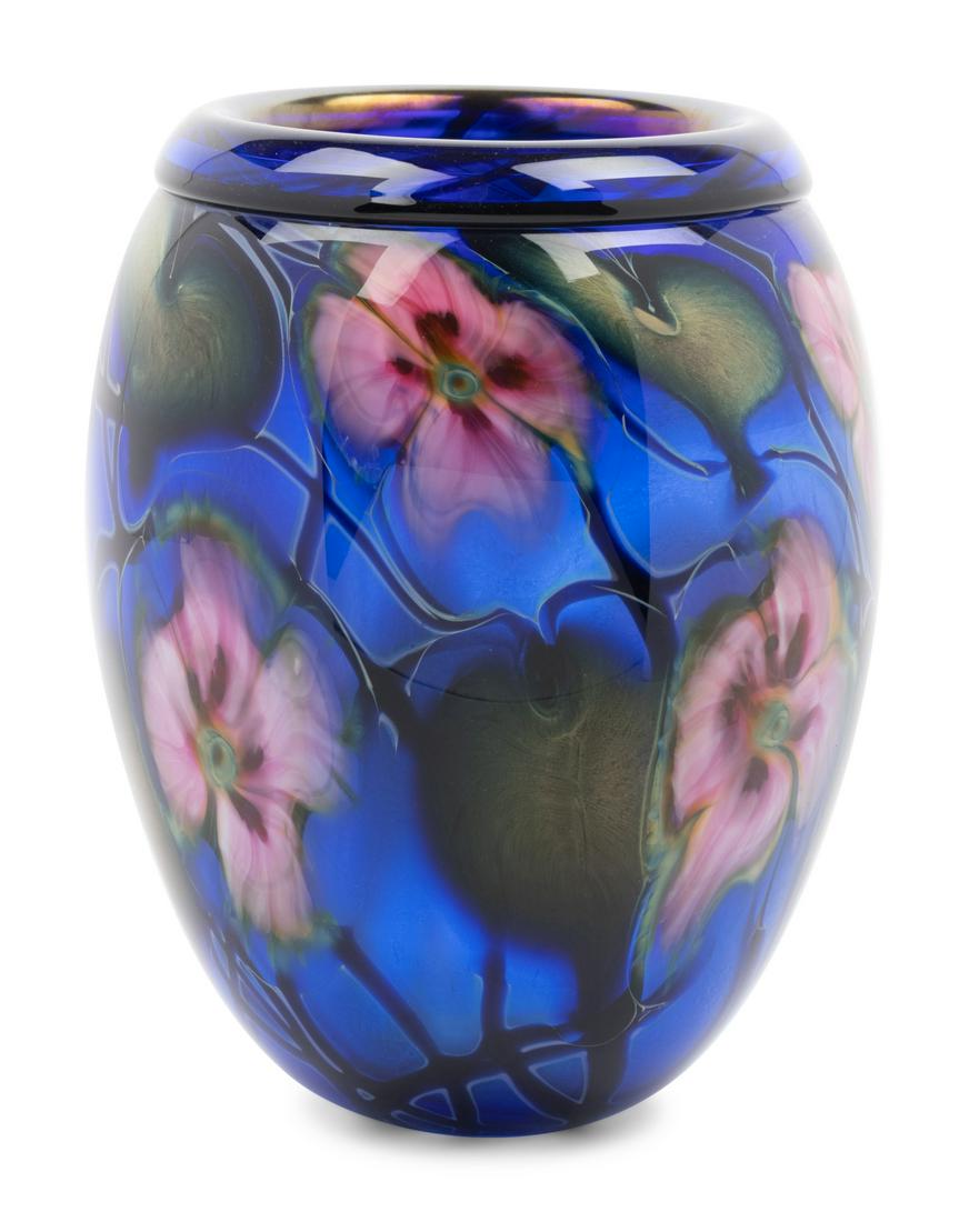 A Charles Lotton Glass Vase (1 of 3)