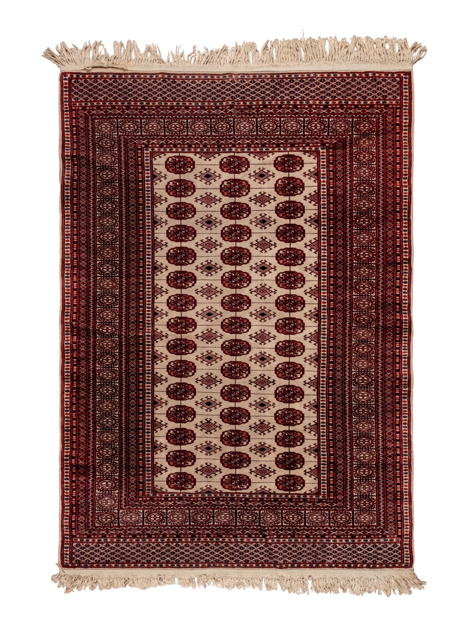 A Bokhara Wool Rug (1 of 4)