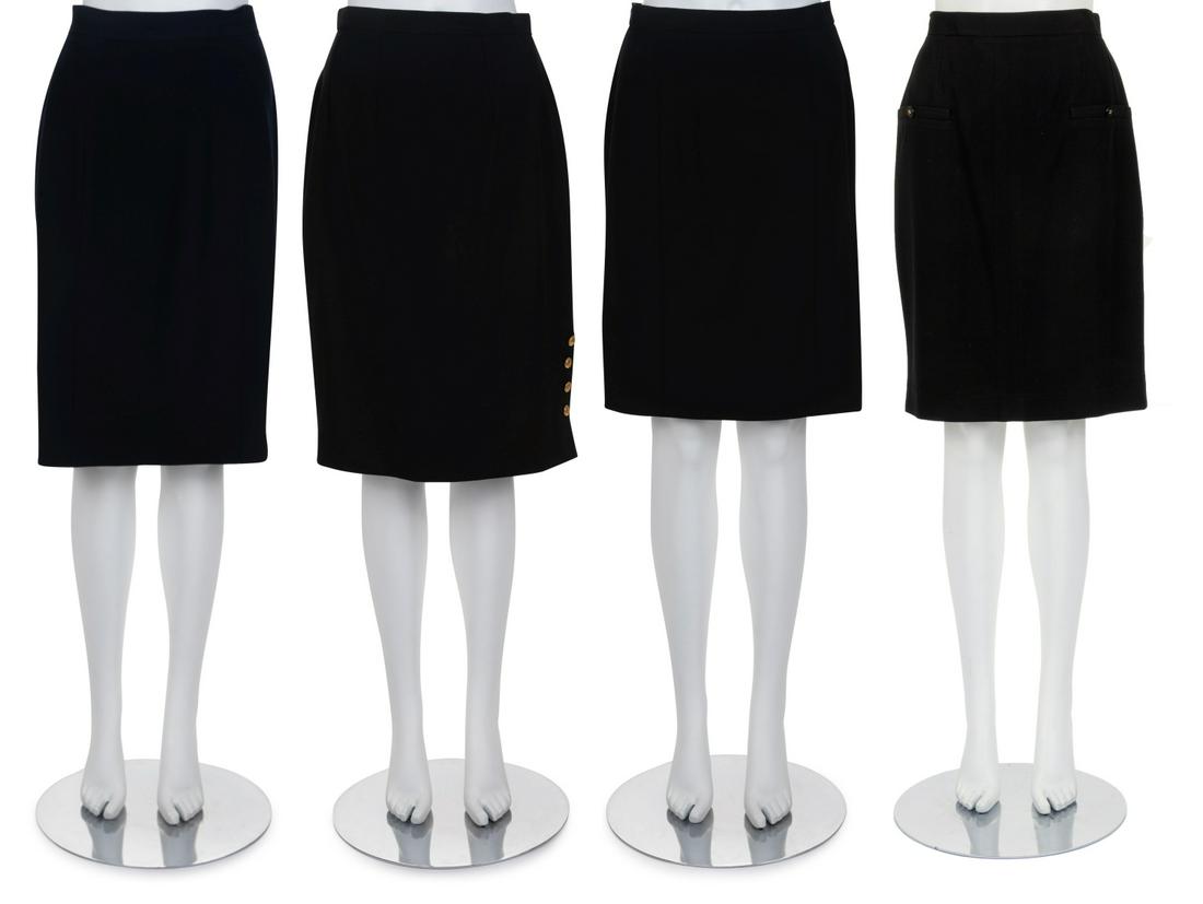 Seven Chanel Skirts, 1990s (1 of 11)