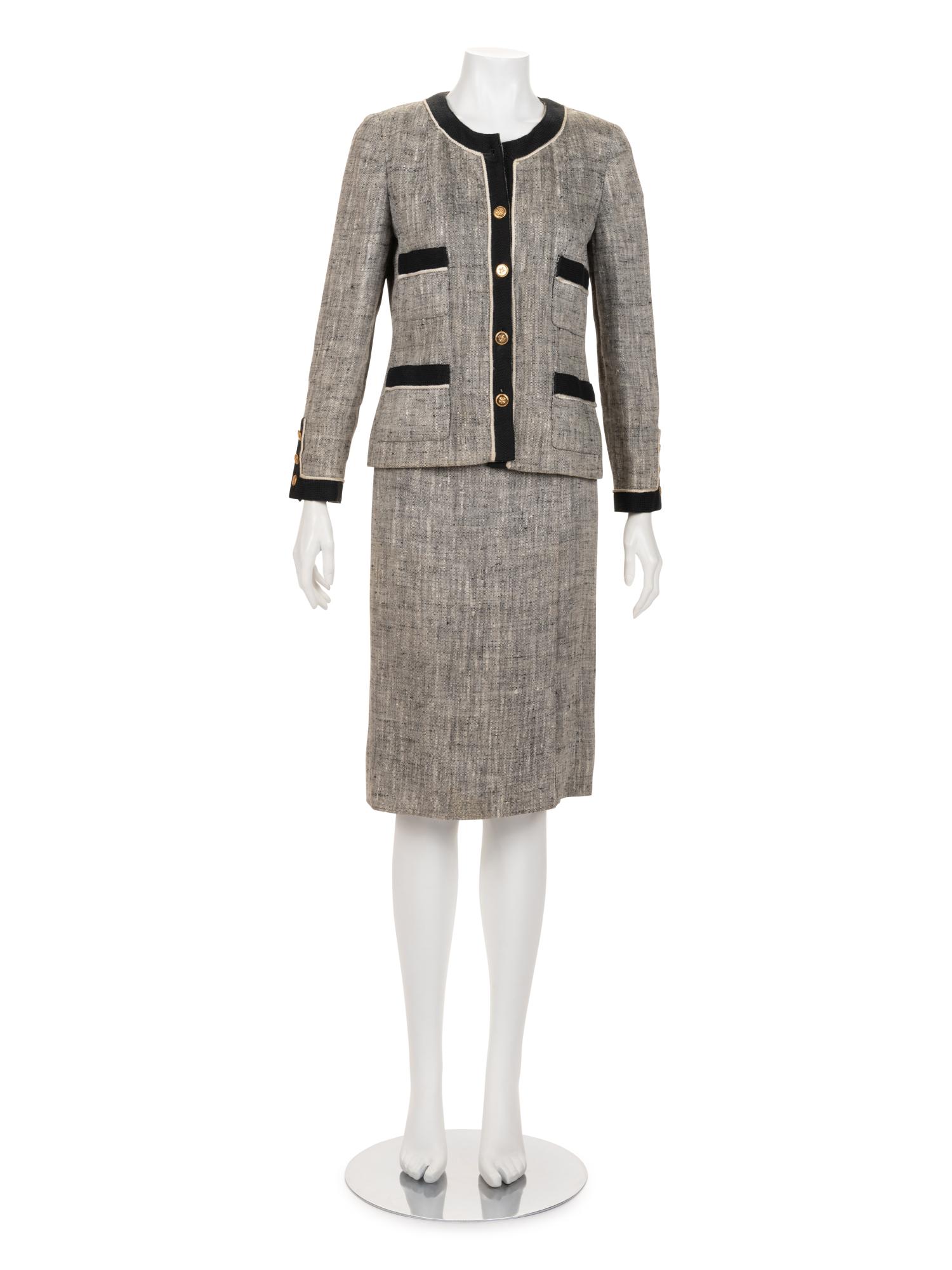 Collection of Four Chanel Pieces: One Two-Piece Skirt (1 of 8)