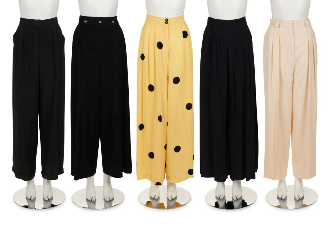 Five Pairs of Designer Pants: Four Chanel and One (1 of 10)