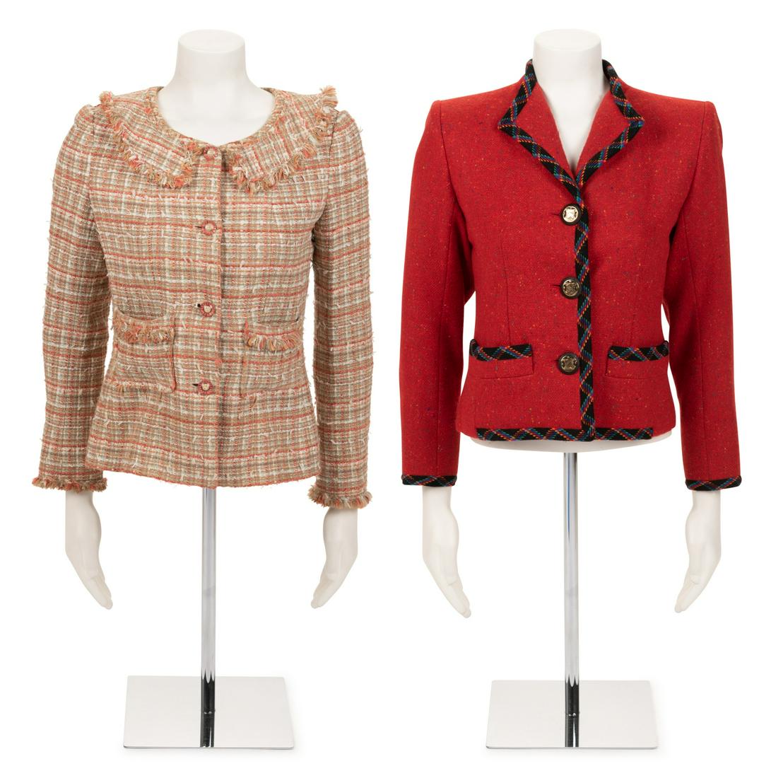 Two Designer Jackets: One Chanel and One Yves Saint (1 of 6)