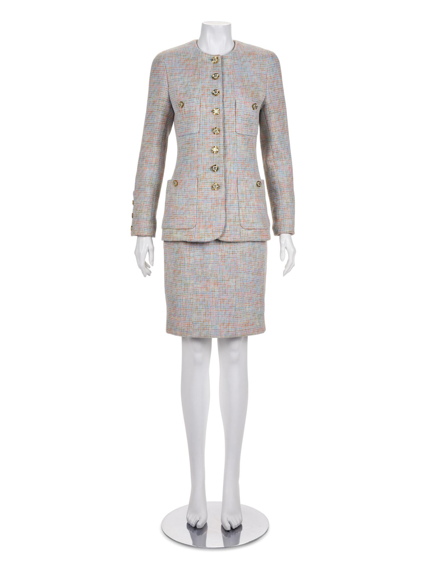 Chanel Two-Piece Tweed Skirt Suit, Cruise 1994 (1 of 4)