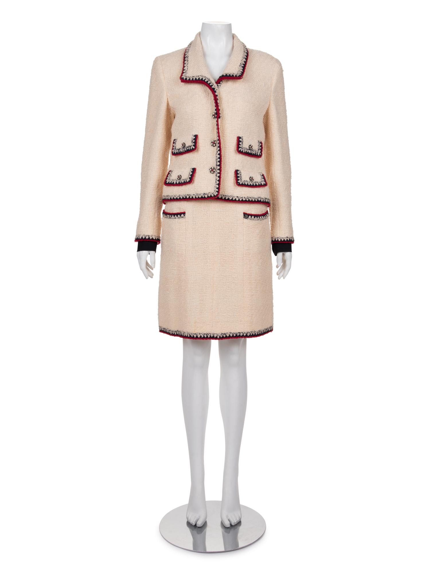 Chanel Tweed Two-Piece Skirt Suit, Fall 2006 (1 of 5)