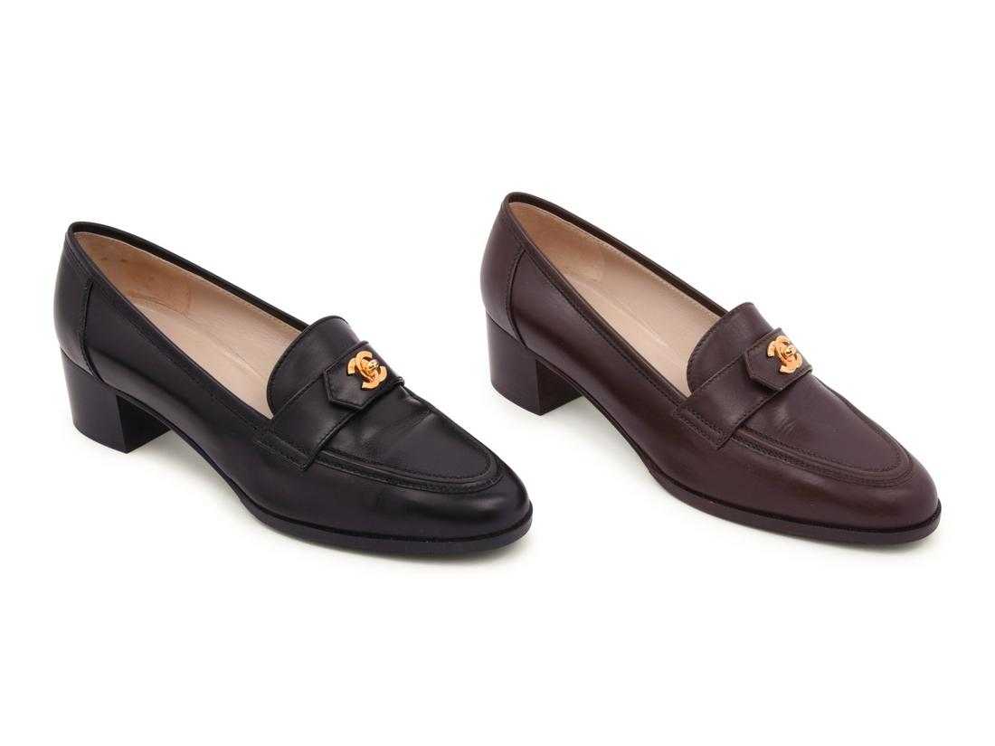 Two Pairs of Chanel Loafers, 1996 (1 of 3)