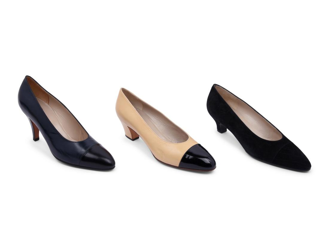 Three Pairs of Chanel Heels, 1990s (1 of 3)