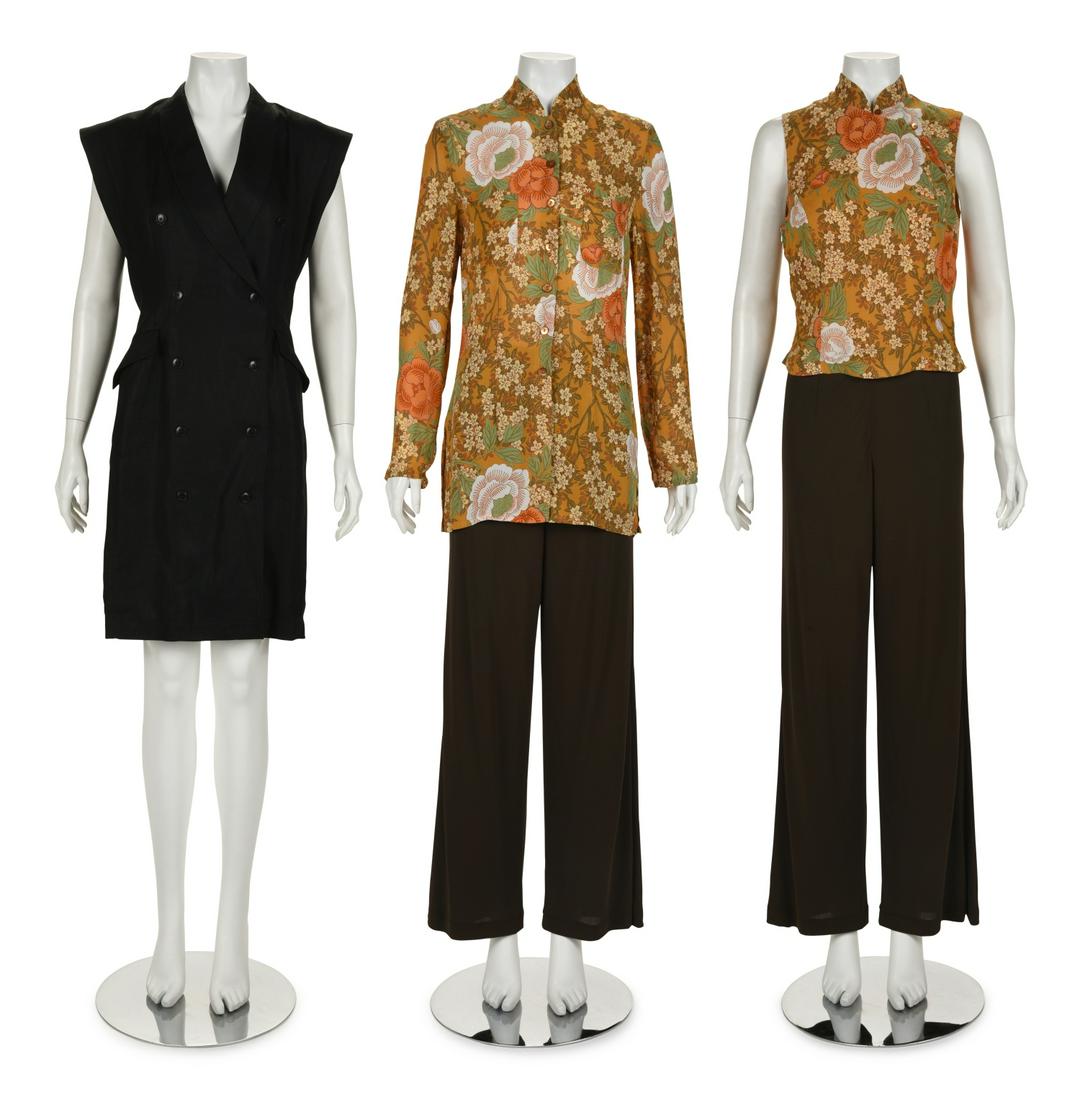 Eight Kenzo Items: One Dress, One Four-Piece Ensemble, (1 of 16)