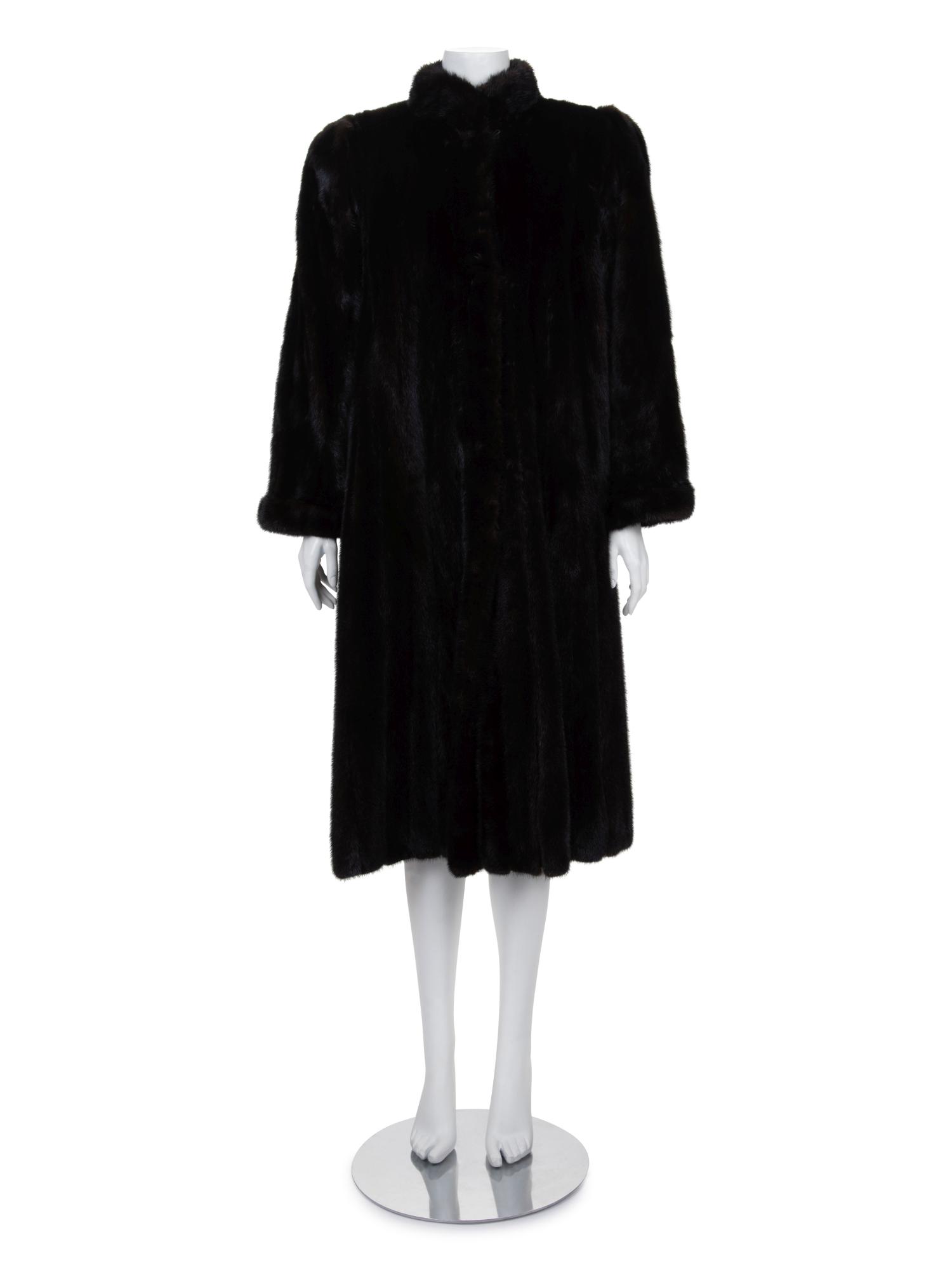 Unlabeled, Attributed to Yves Saint Laurent Mink Fur (1 of 3)