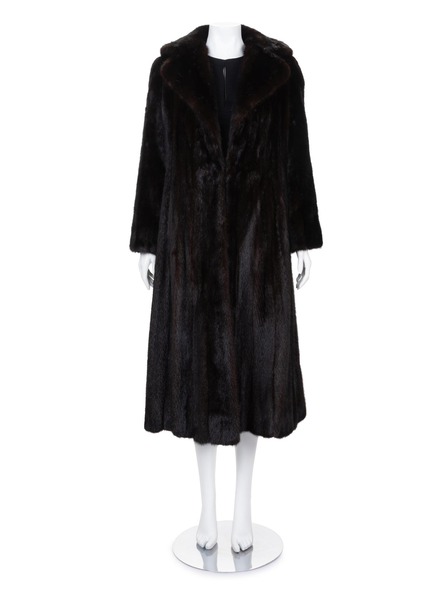 Christian Dior Furs Ranch Mink Coat (1 of 4)