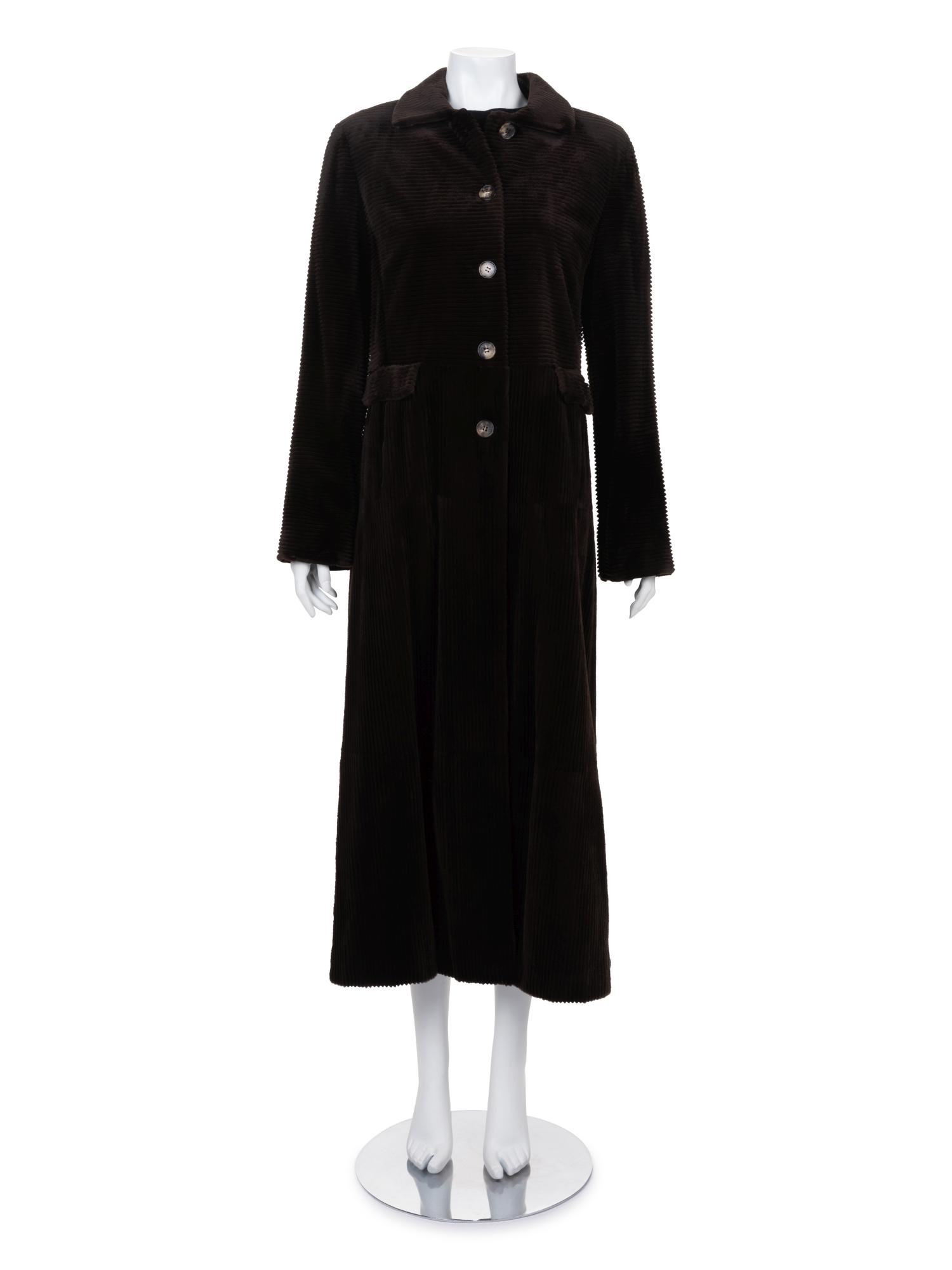 J. Mendel Sheared and Grooved Mink Fur Coat (1 of 4)