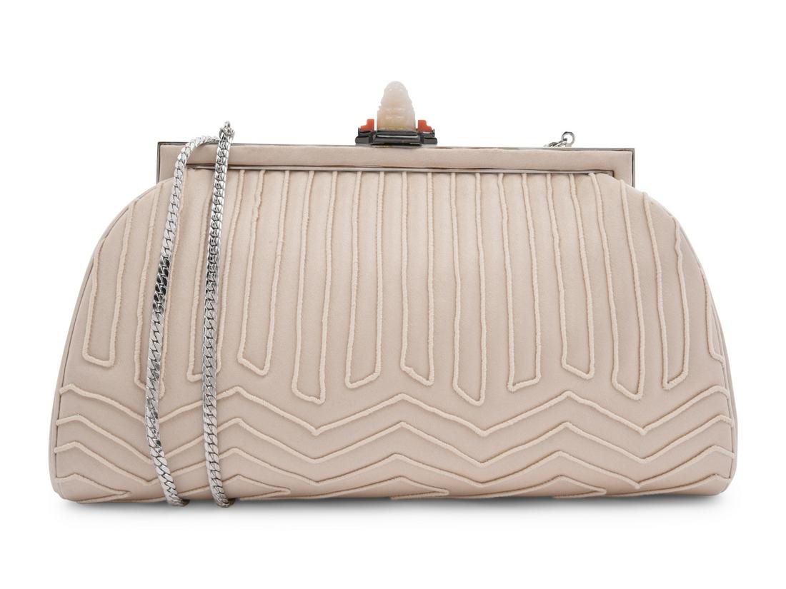 Judith Leiber Satin Frame Bag (1 of 5)