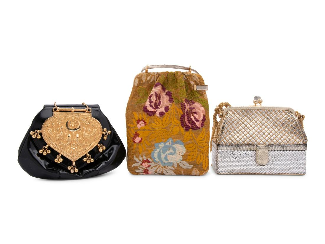 Three Judith Leiber Leather Bags (1 of 4)