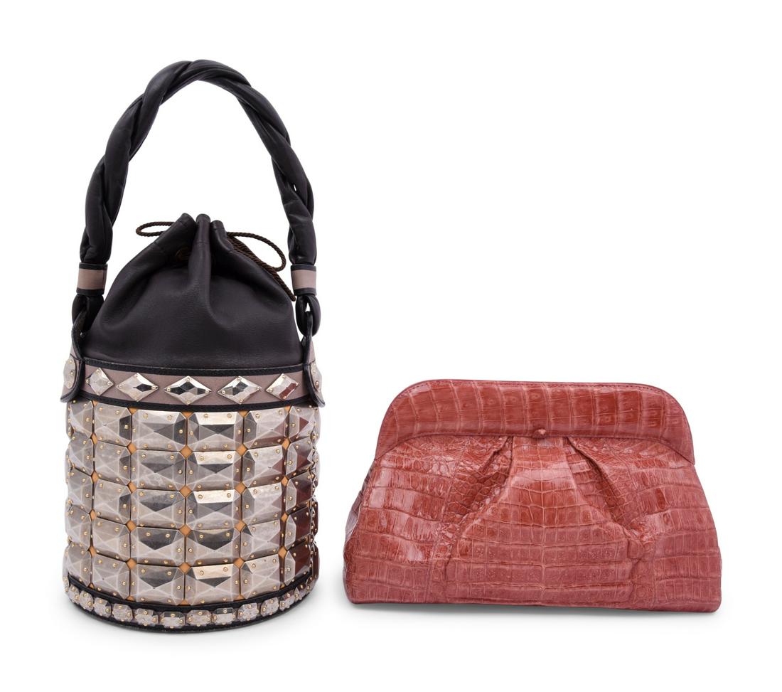 Two Designer Bags: One Fendi and One Nancy Gonzalez (1 of 5)