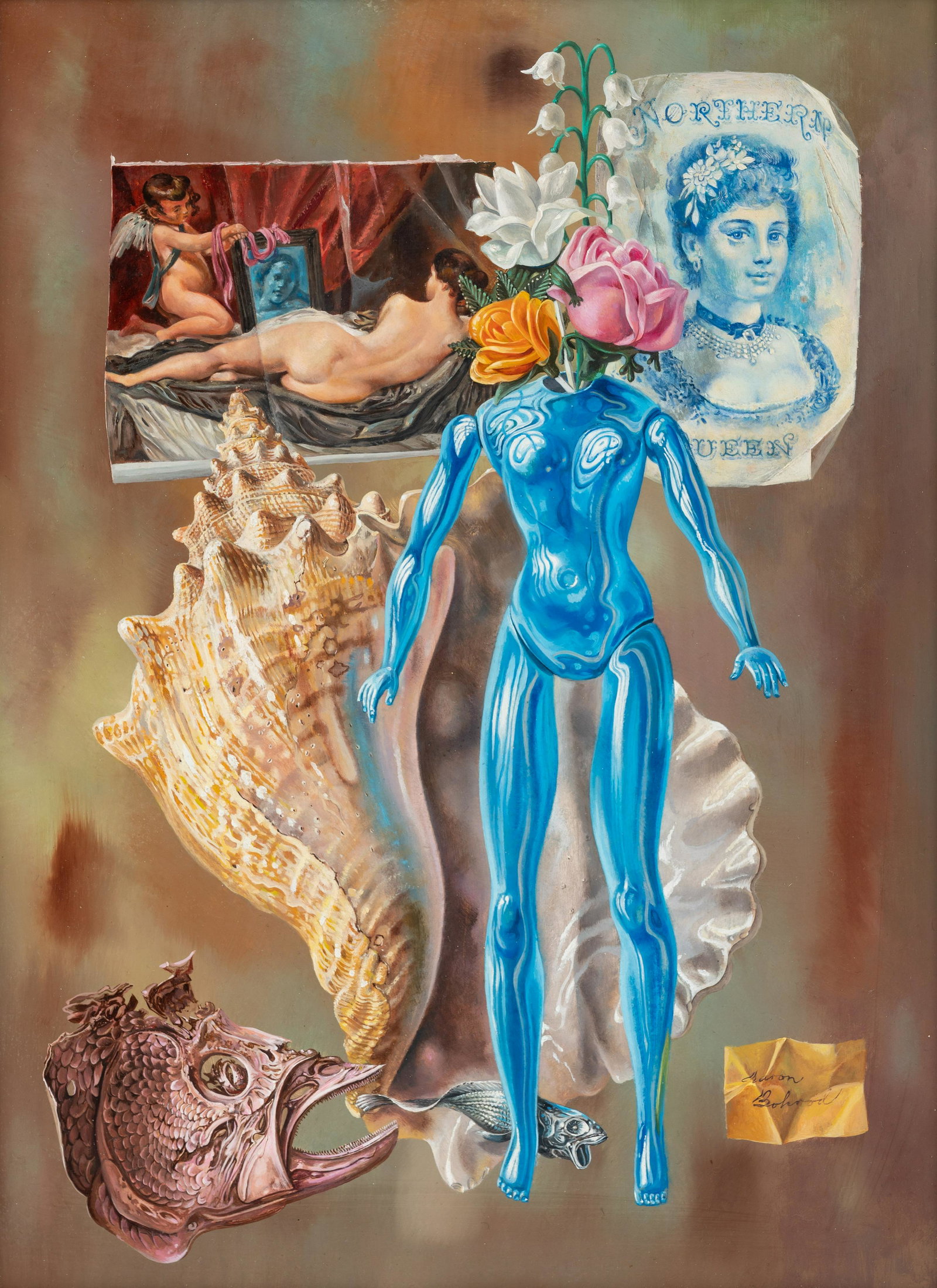 Aaron Bohrod (American, 1907-1992) Blue Venus (1 of 5)