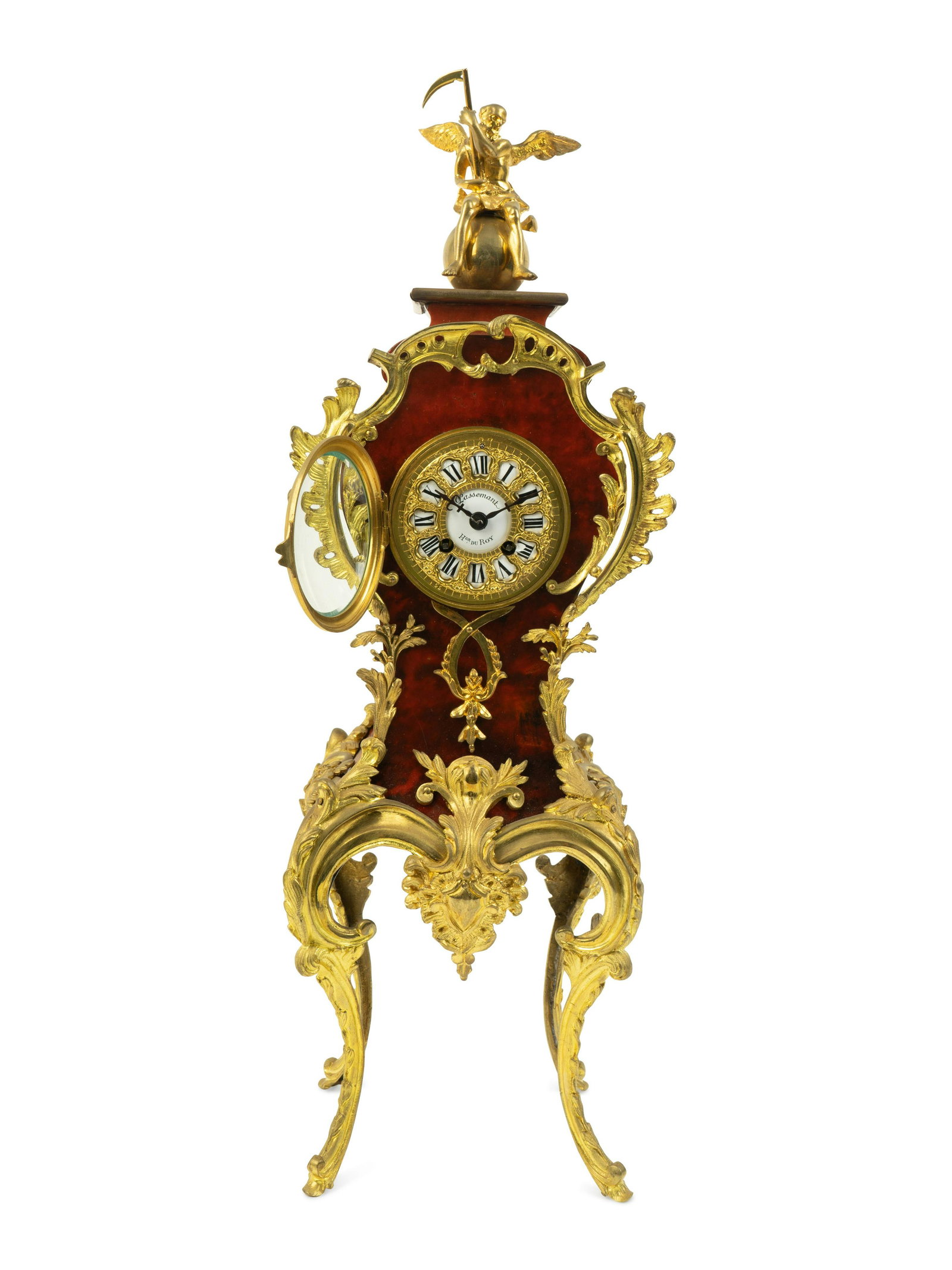 A French Gilt Bronze Mounted Tortoiseshell Veneered (1 of 4)