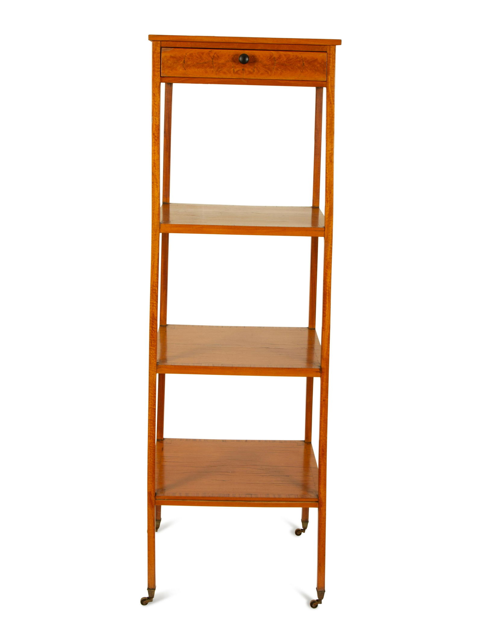 A Swedish Neoclassical Satinwood Etagere Height 60 (1 of 4)