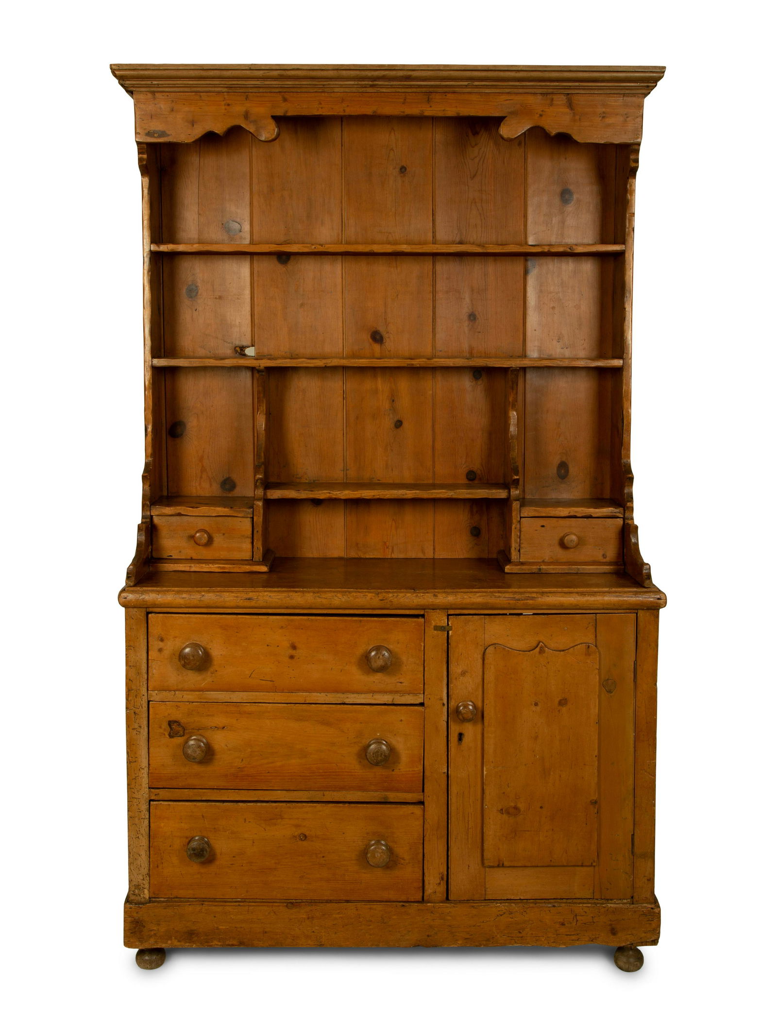 An English/Irish Pine Welsh Dresser Height 79 x width (1 of 4)