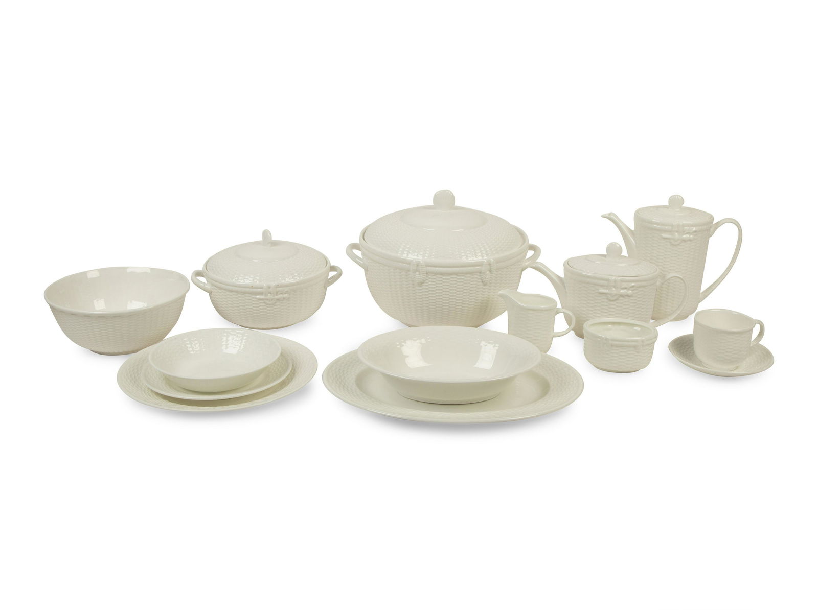 A Wedgwood Porcelain Partial Dinner Service (1 of 3)