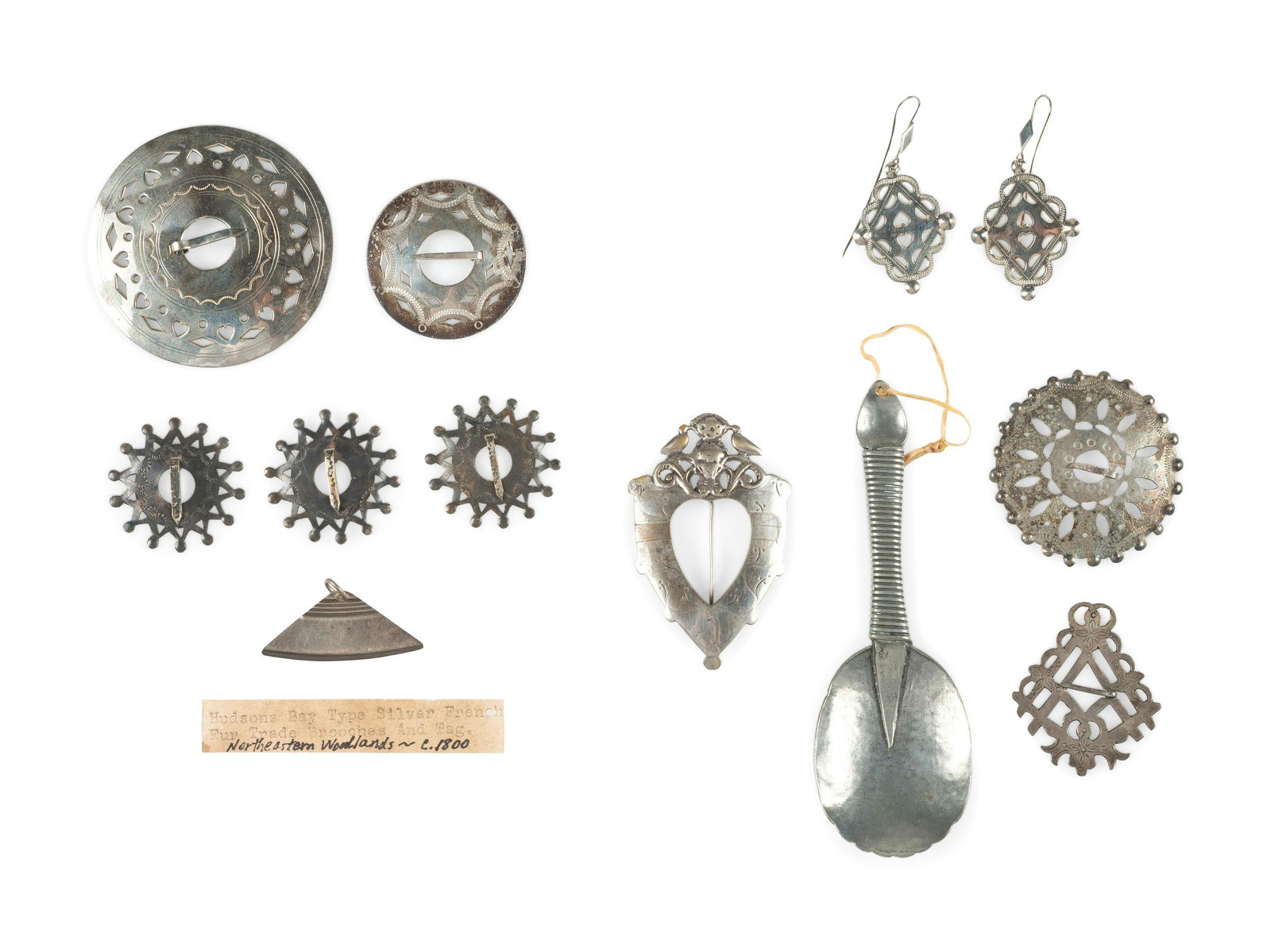 Collection of Eastern Style Trade Silver (1 of 2)