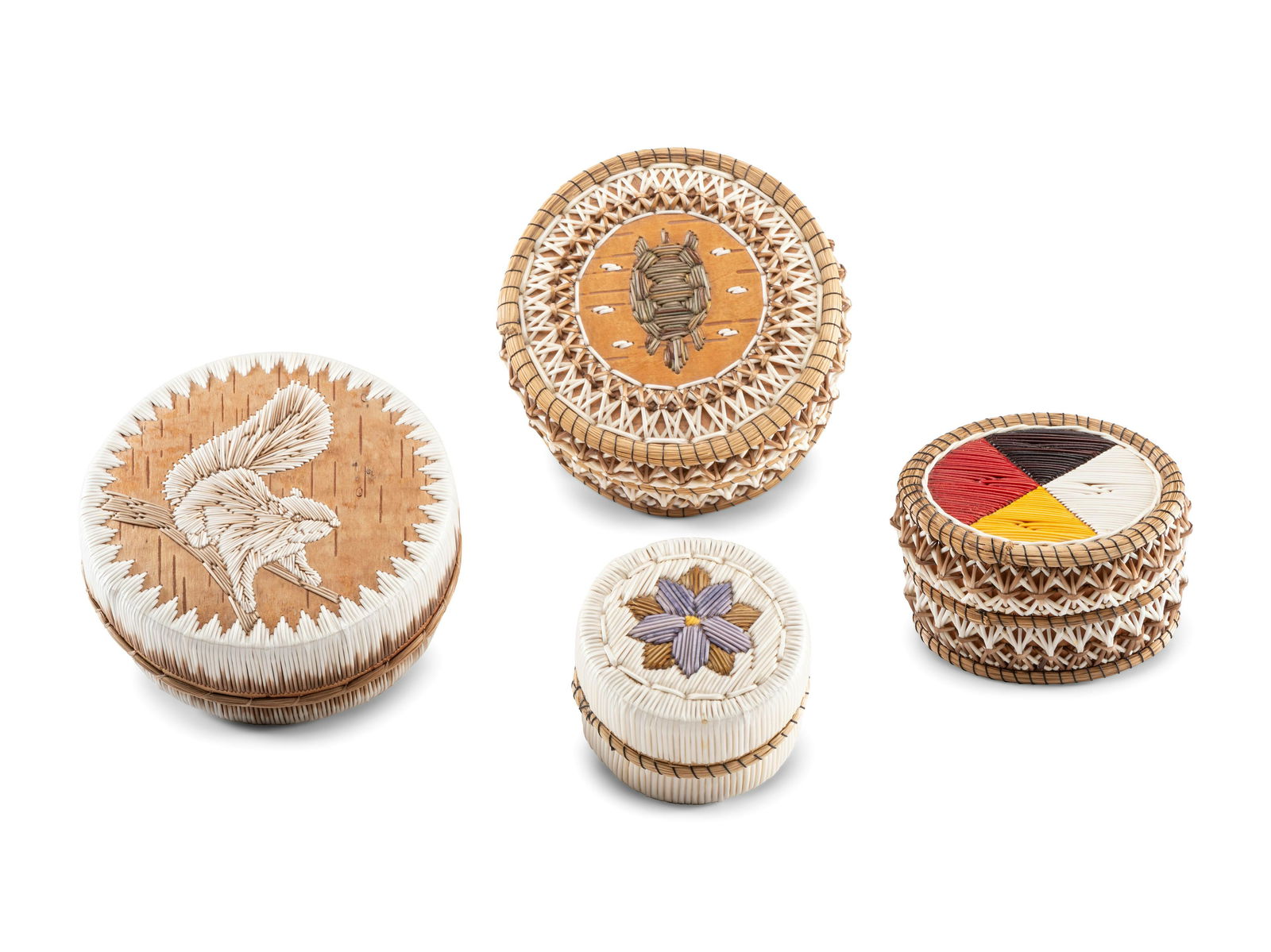 Birch and Porcupine Quill Boxes (1 of 6)