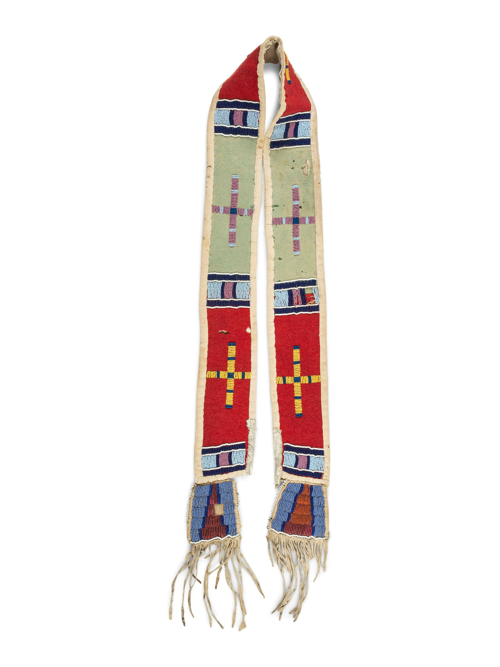 Apsaalooke [Crow] Beaded Strap (1 of 2)