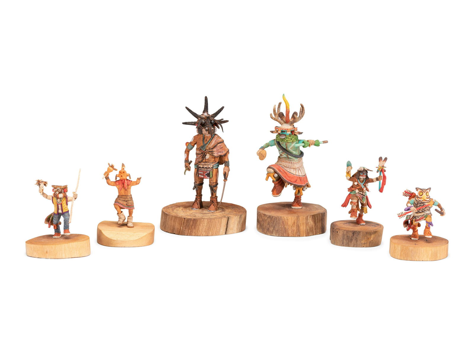 Group of Miniature Hopi Katsinas (1 of 5)