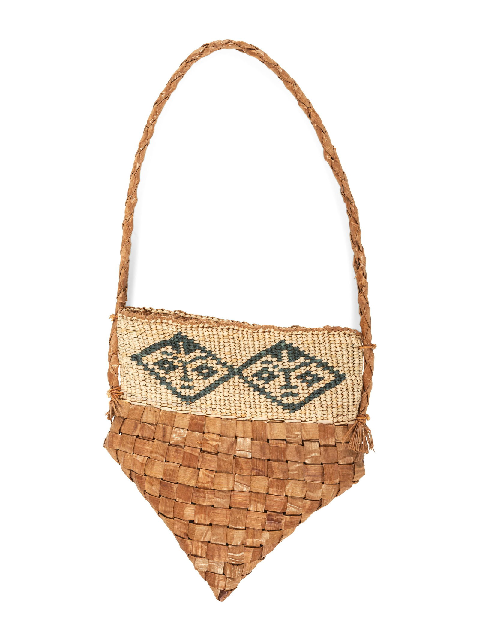 Wasco Basketry Purse (1 of 2)
