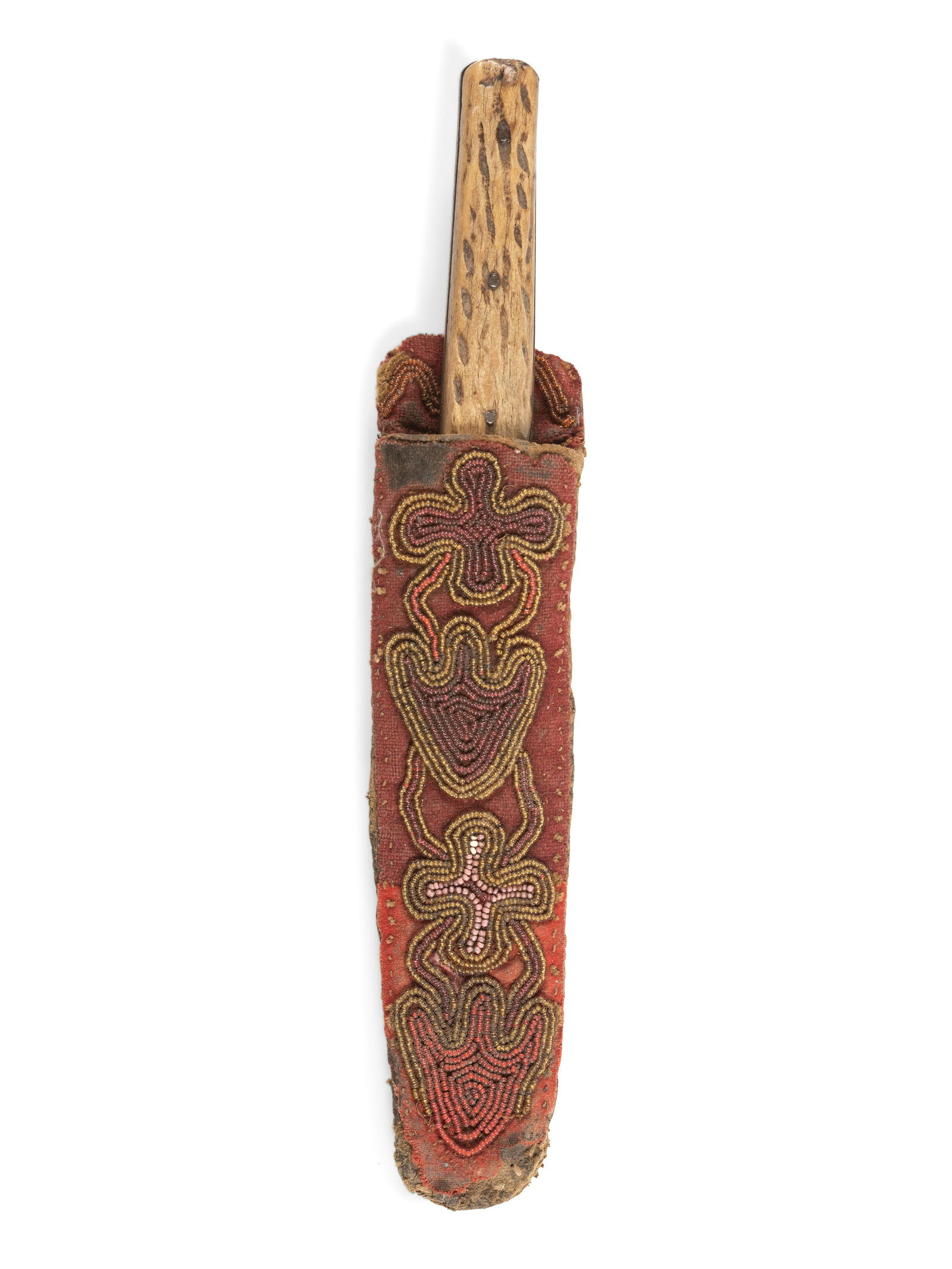 Northwest Coast Knife Sheath, with Knife (1 of 2)