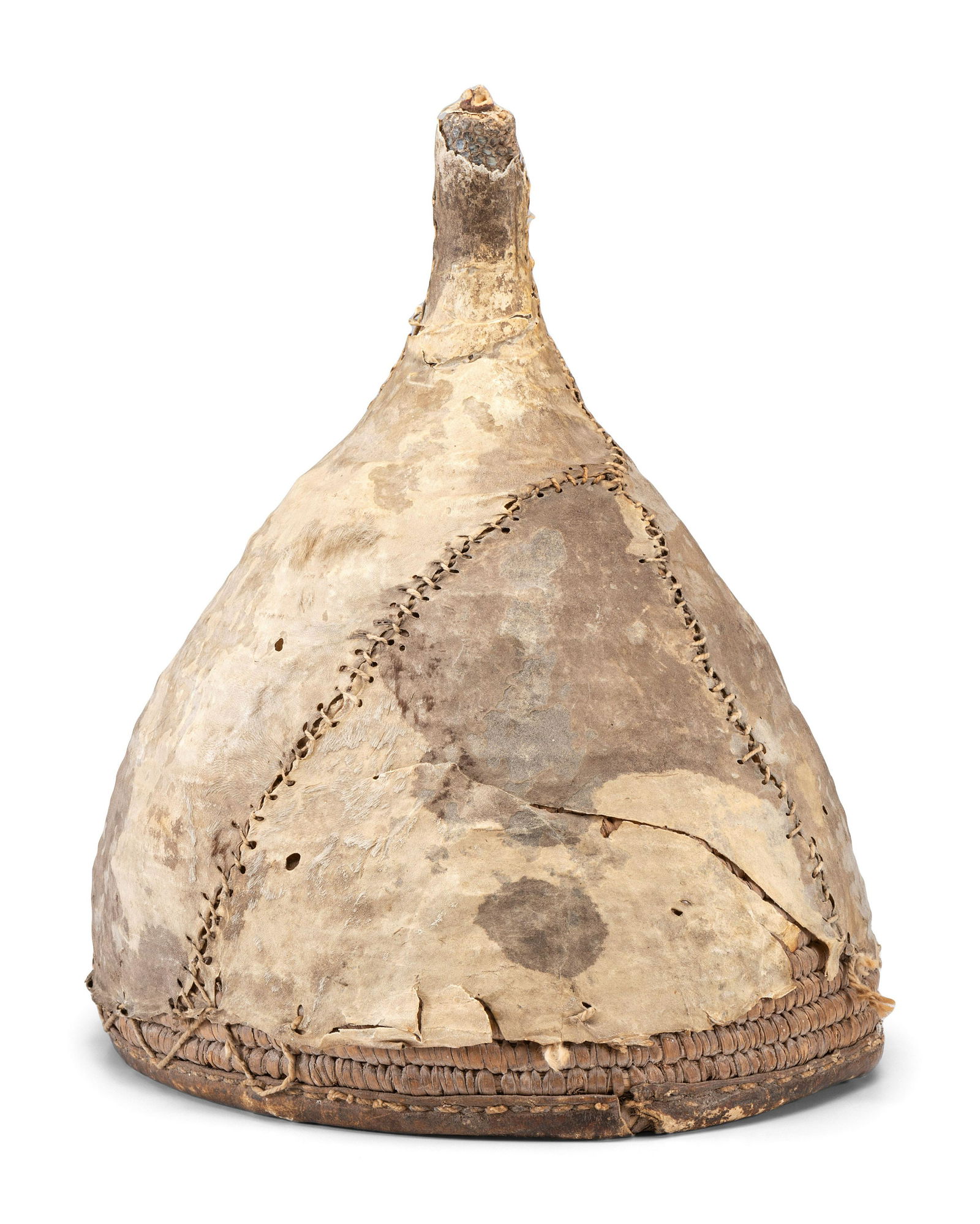 Inuit Sealskin Helmet (1 of 3)