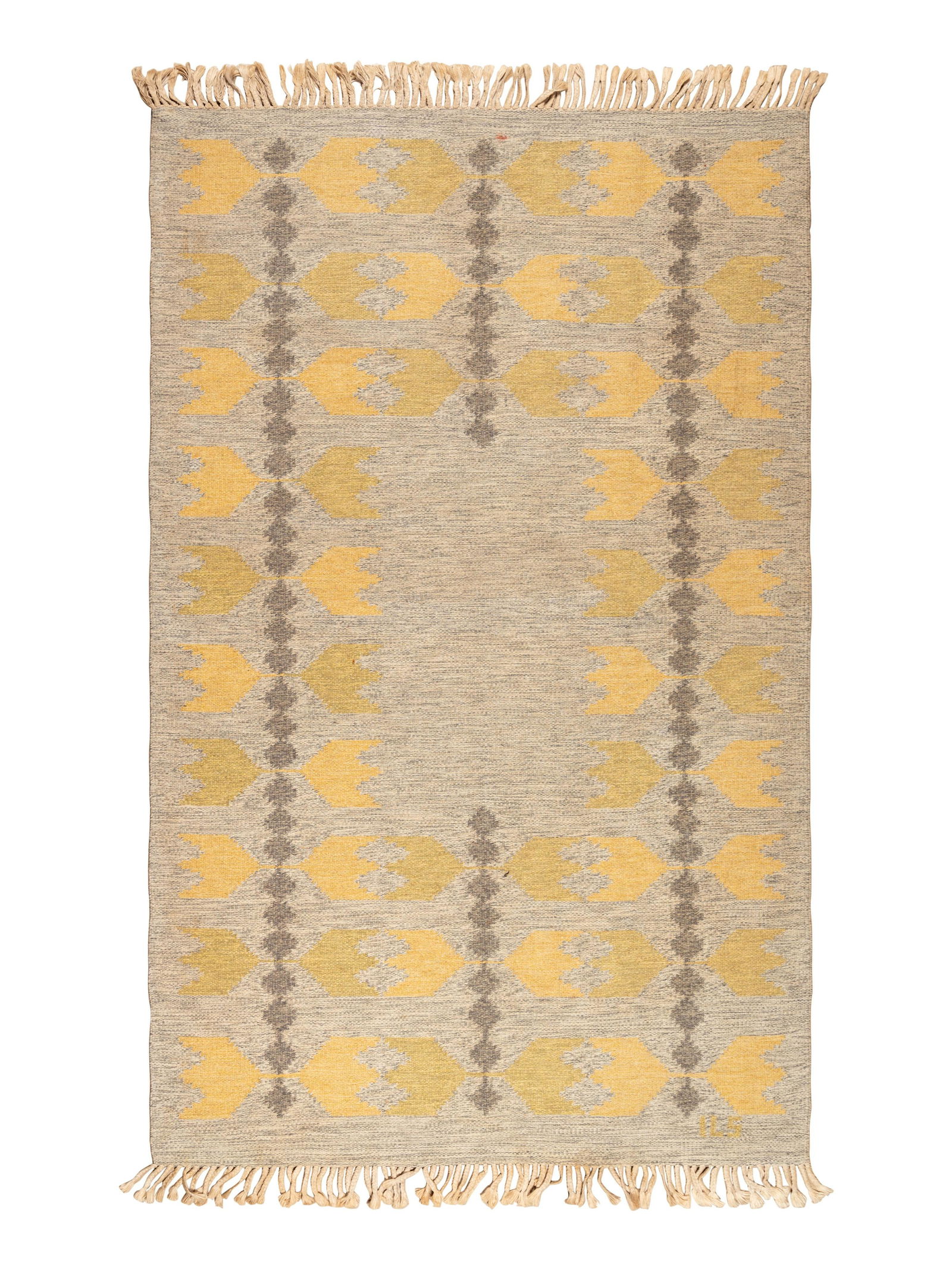 Swedish Mid 20th Century Flatweave Rug (1 of 4)