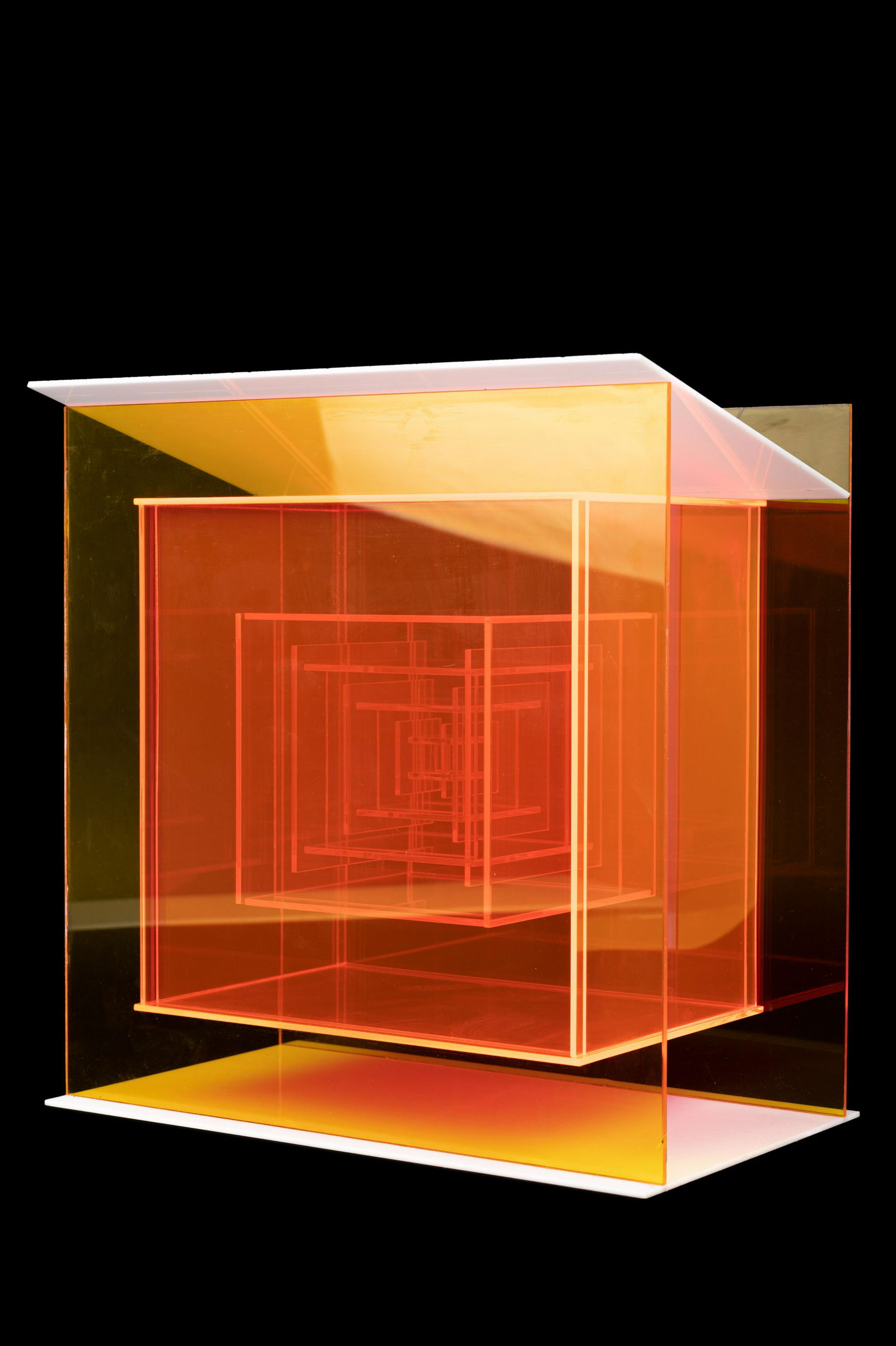 Leroy Lamis (American, 1925-2010) Construction No. 130, (1 of 3)