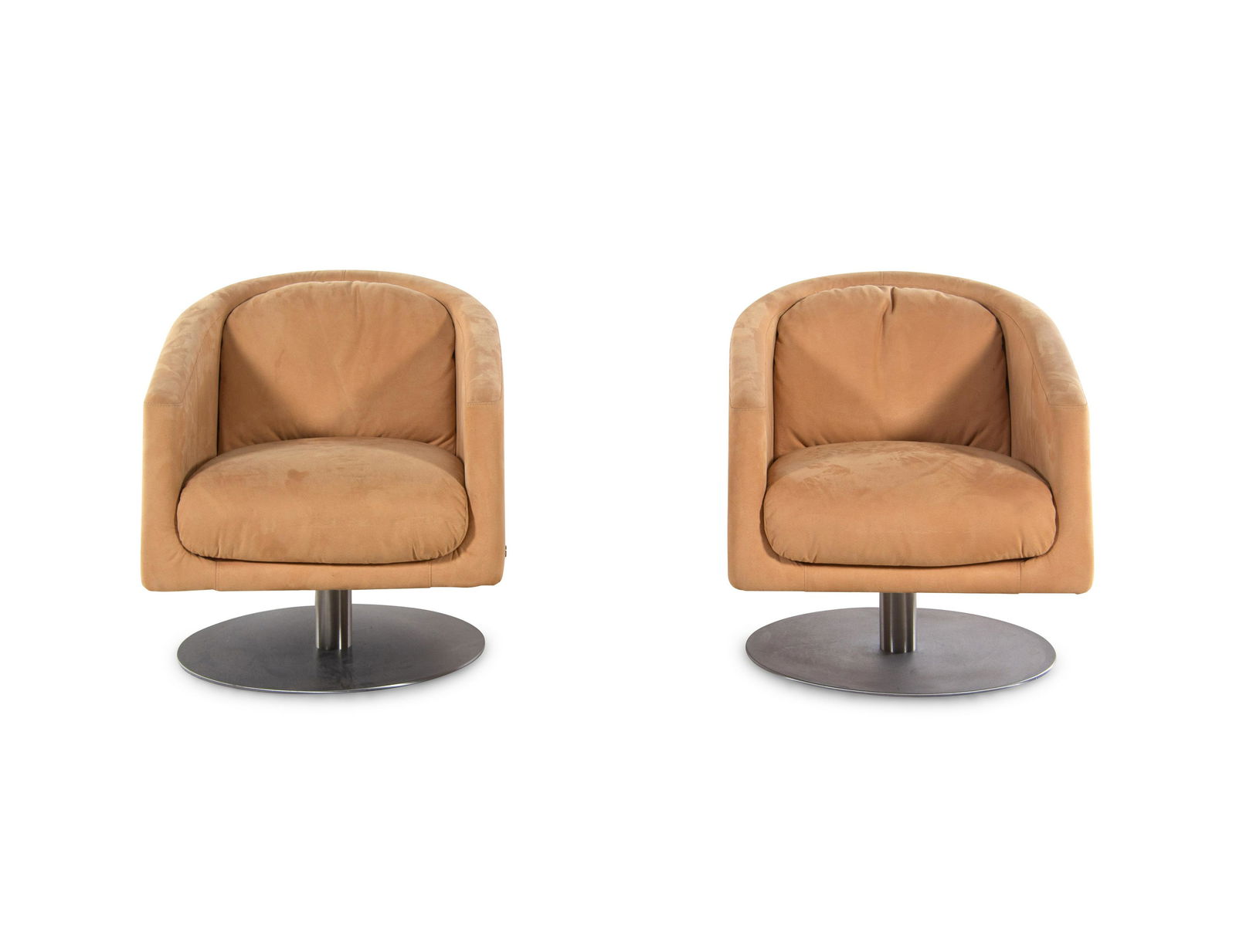 Natuzzi Italia Italy, Late 20th Century Pair of Modern (1 of 3)