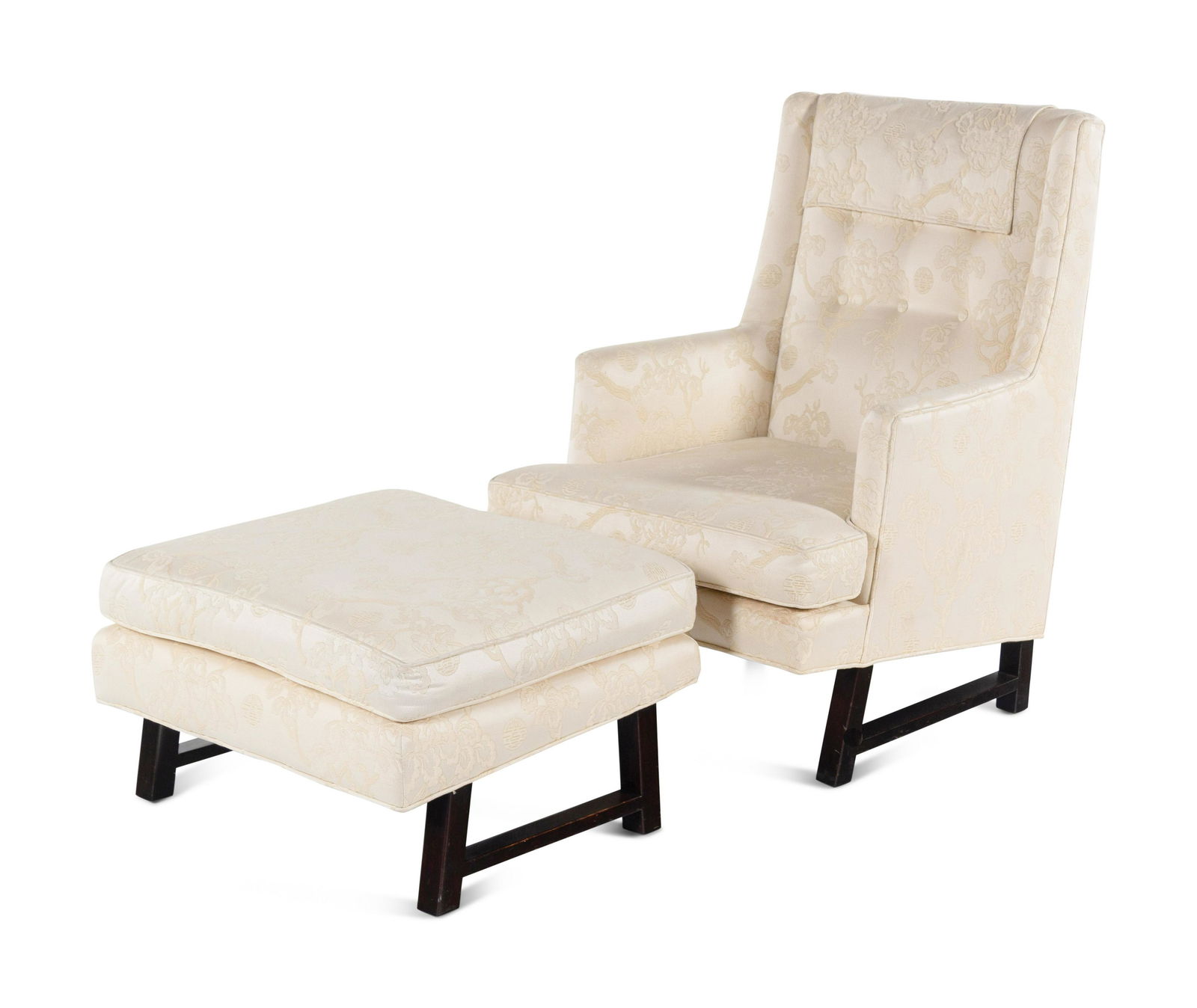 Edward Wormley (American, 1907-1995) Lounge Chair and (1 of 4)