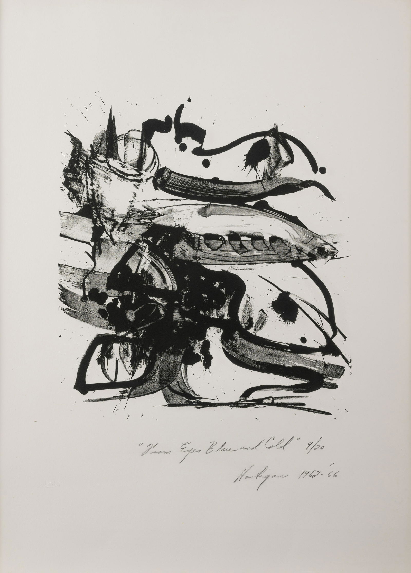 Grace Hartigan (American, 1922-2008) From Eyes Blue and (1 of 5)