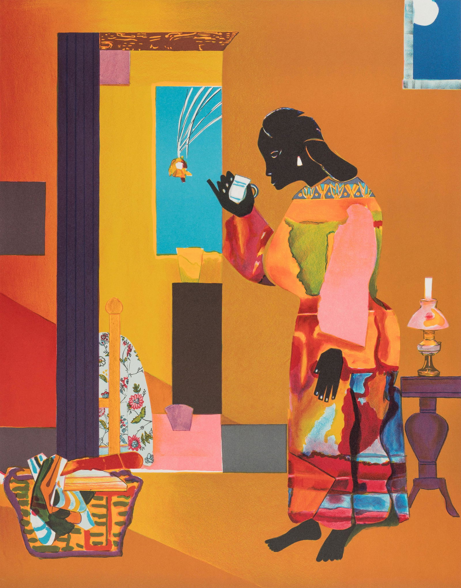 Romare Bearden (American, 1911-1988) Falling Star (1 of 6)