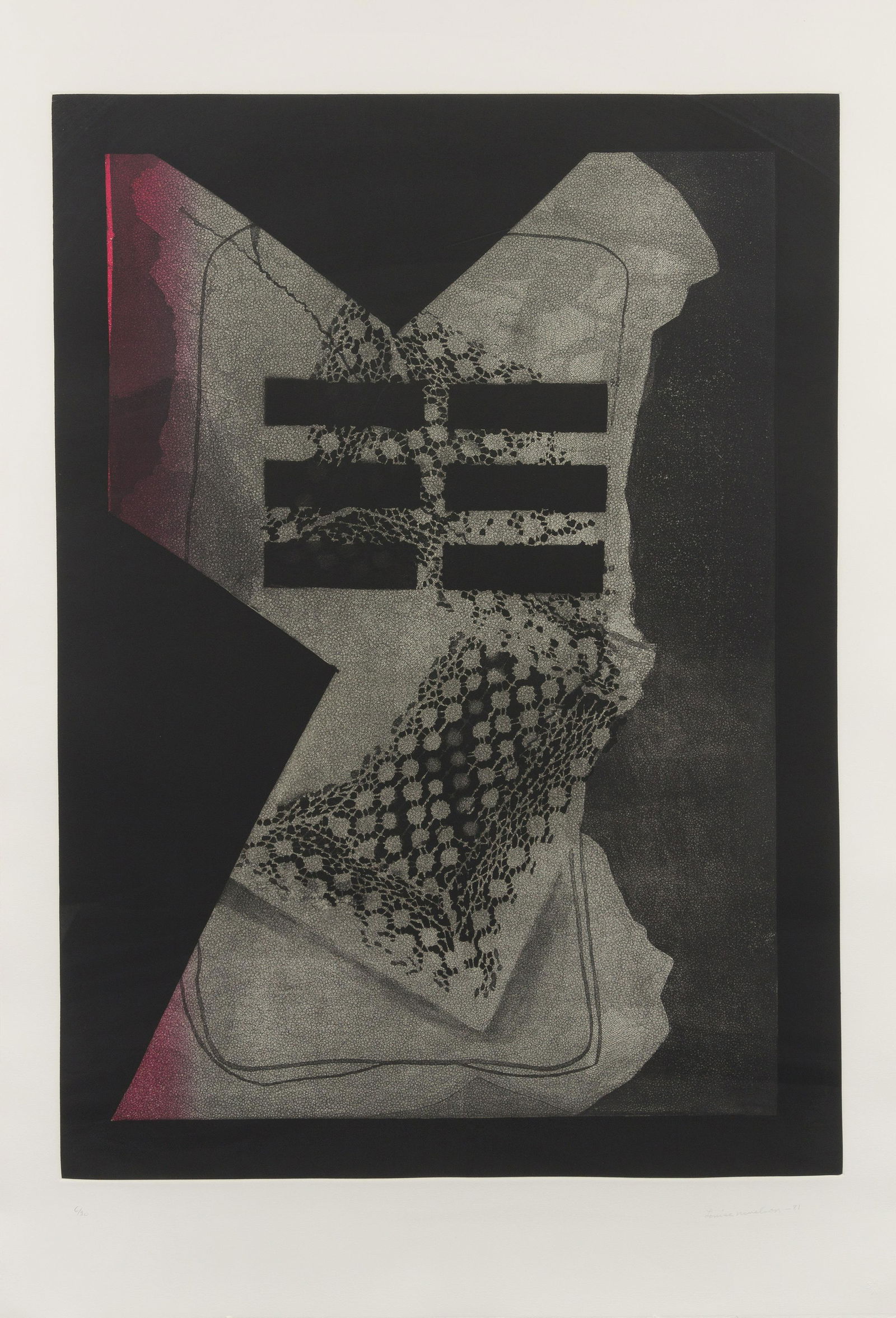 Louise Nevelson (American, 1899-1988) Untitled, 1981 (1 of 1)