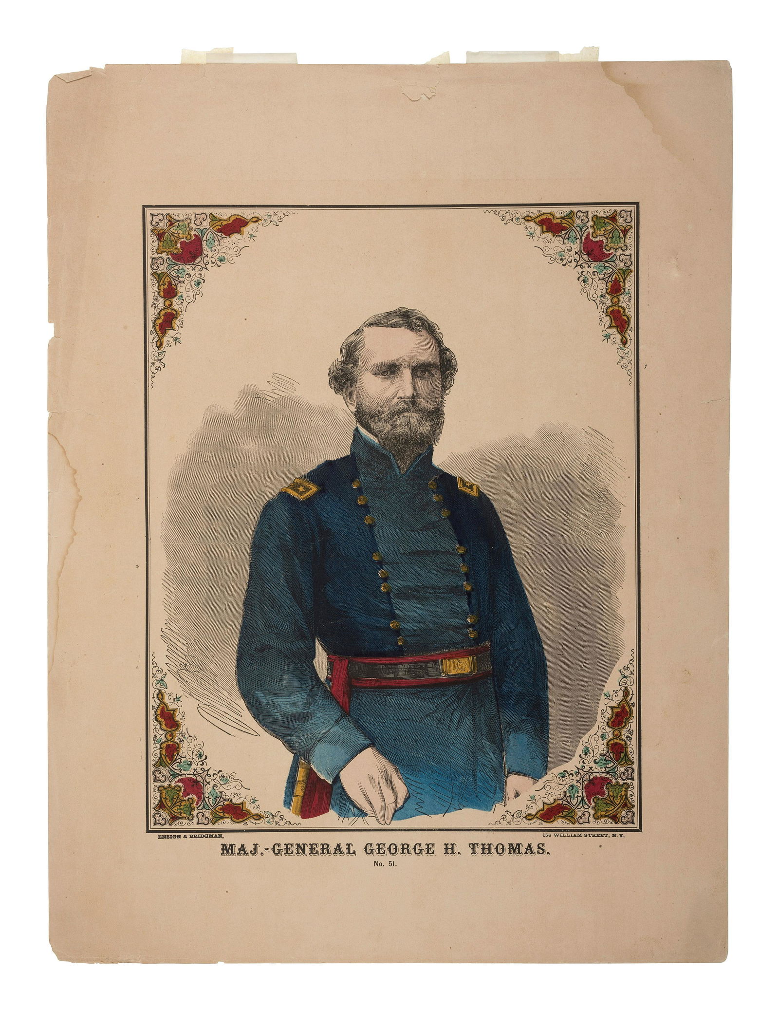 [CIVIL WAR]. A group of 7 lithographs of Civil War (1 of 7)