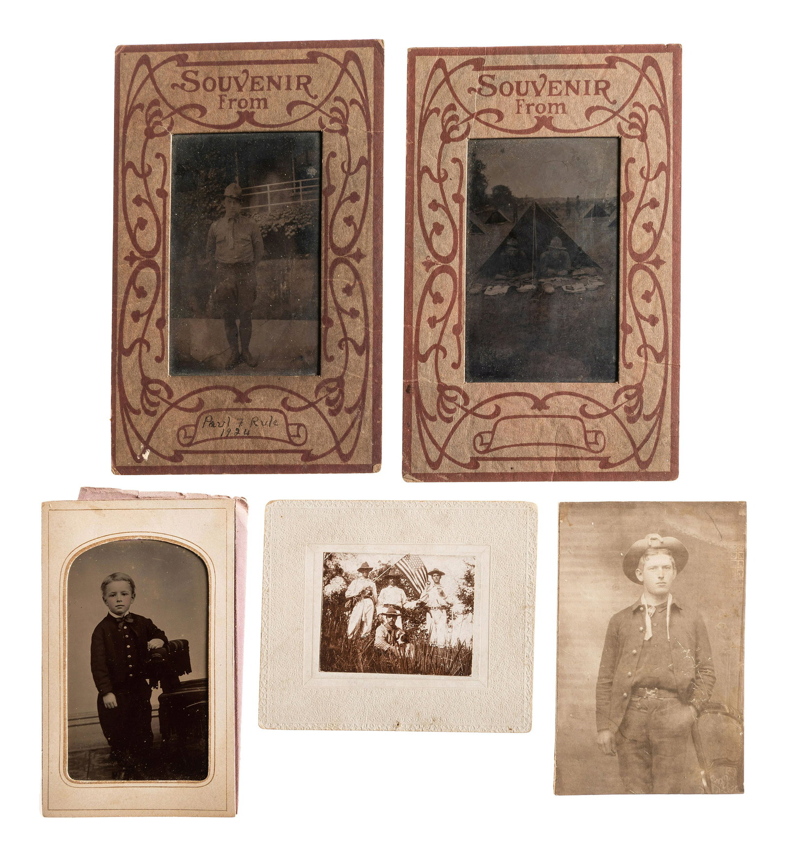 [EARLY PHOTOGRAPHY] - [AMERICA AT WAR] Over 100 images, (1 of 9)