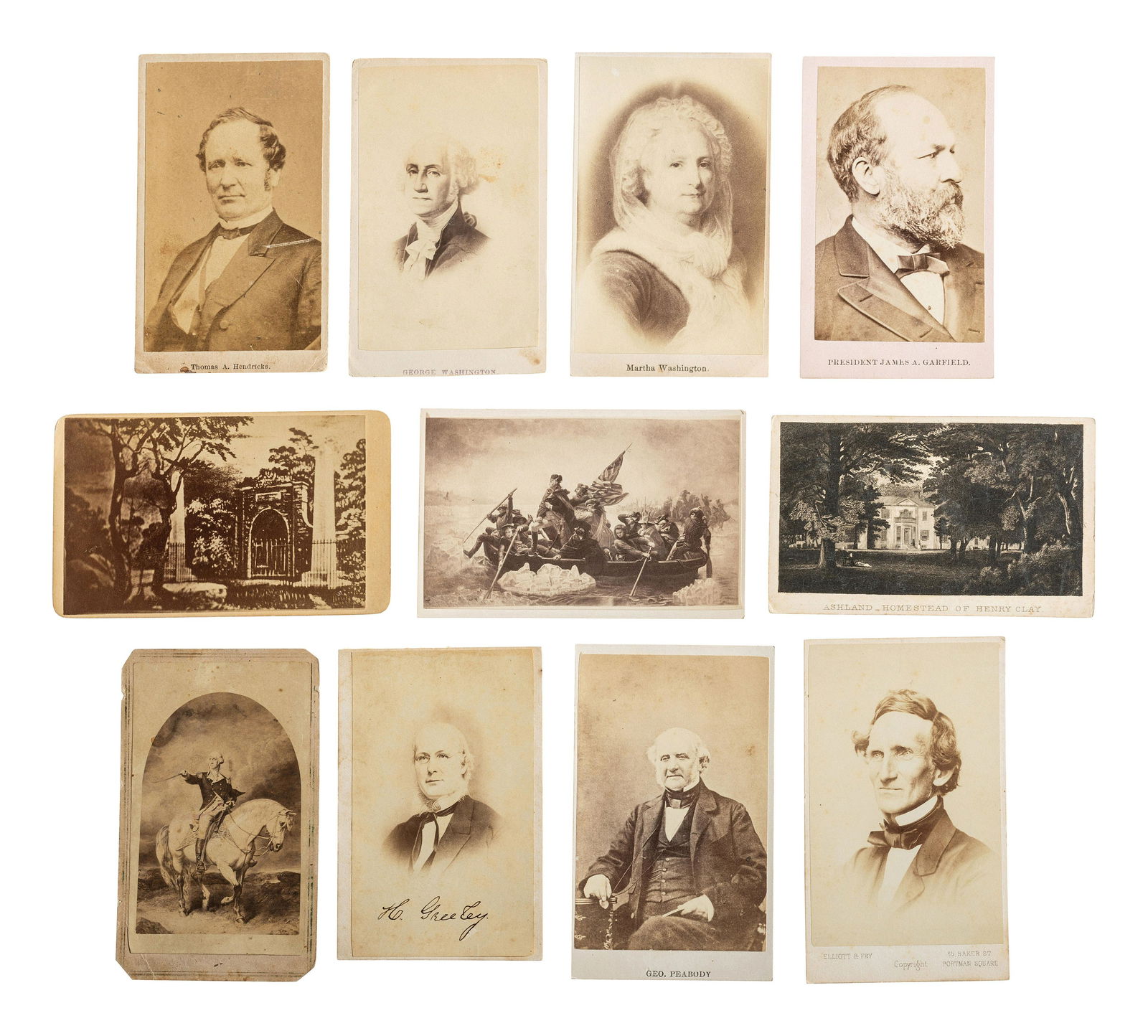[EARLY PHOTOGRAPHY] Group of 25 commercial American (1 of 4)