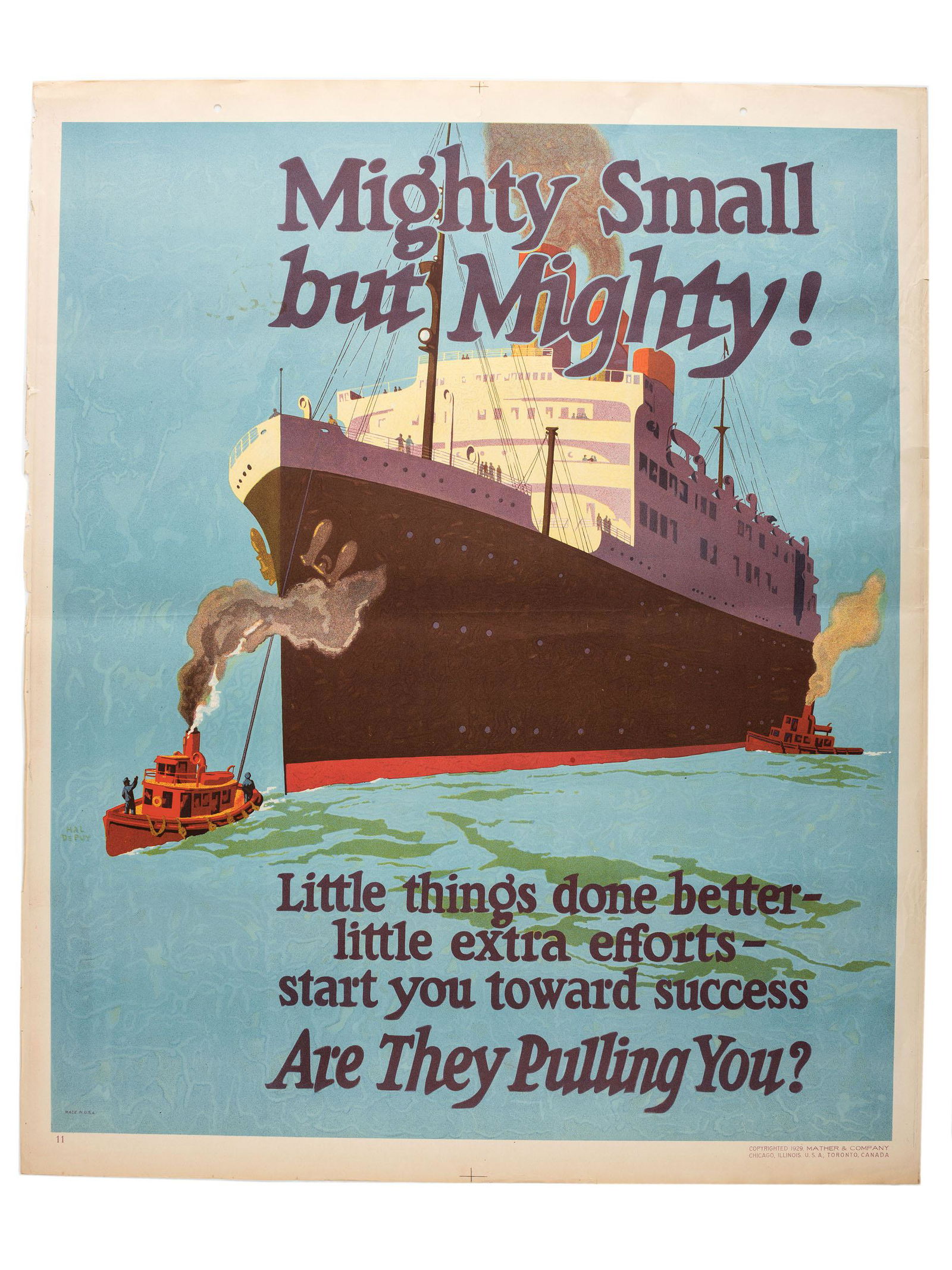 [POSTERS]. Mighty Small but Mighty! Little things done (1 of 1)