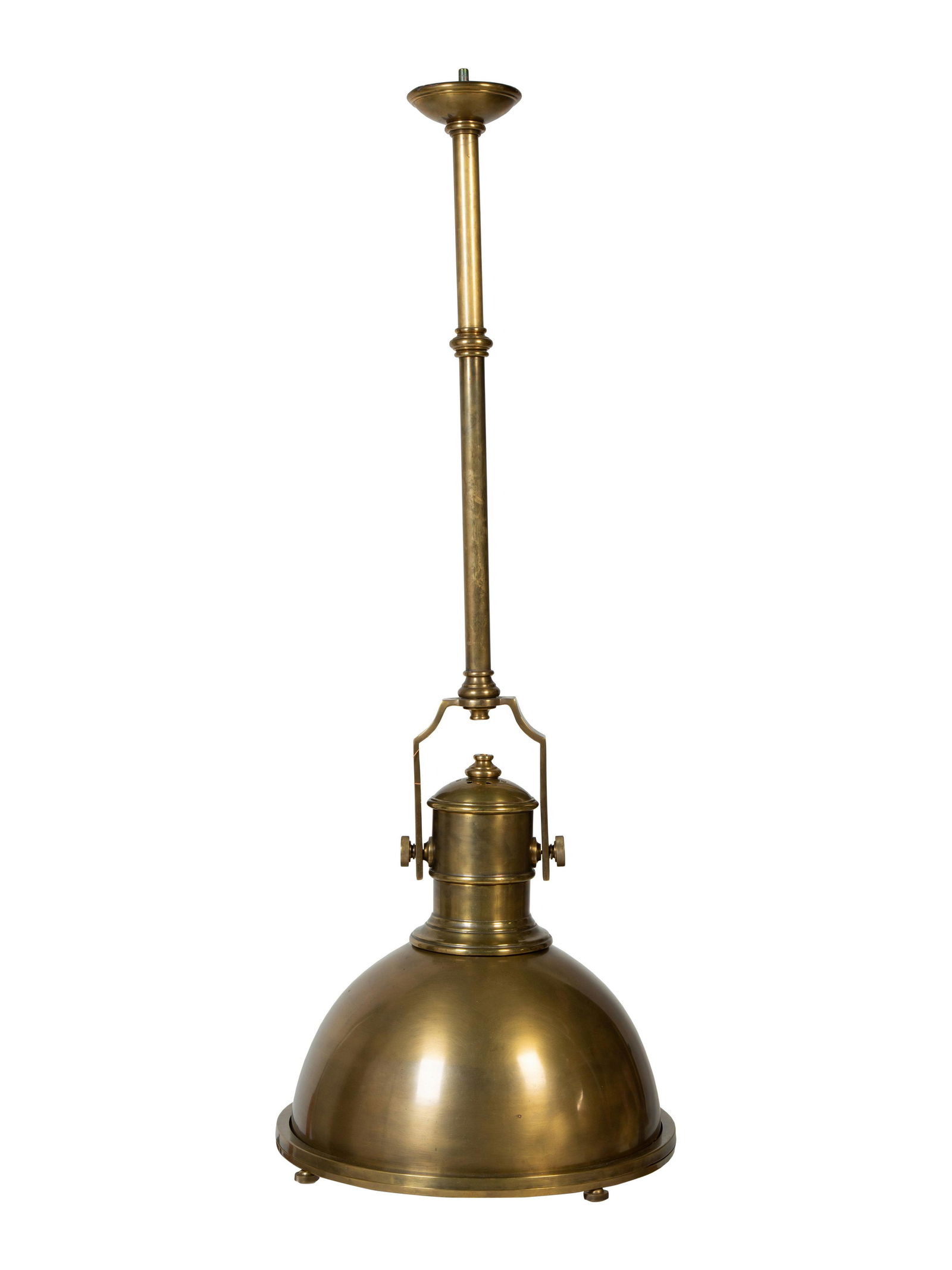 A Pair of Country Industrial Incandescent Pendant (1 of 1)