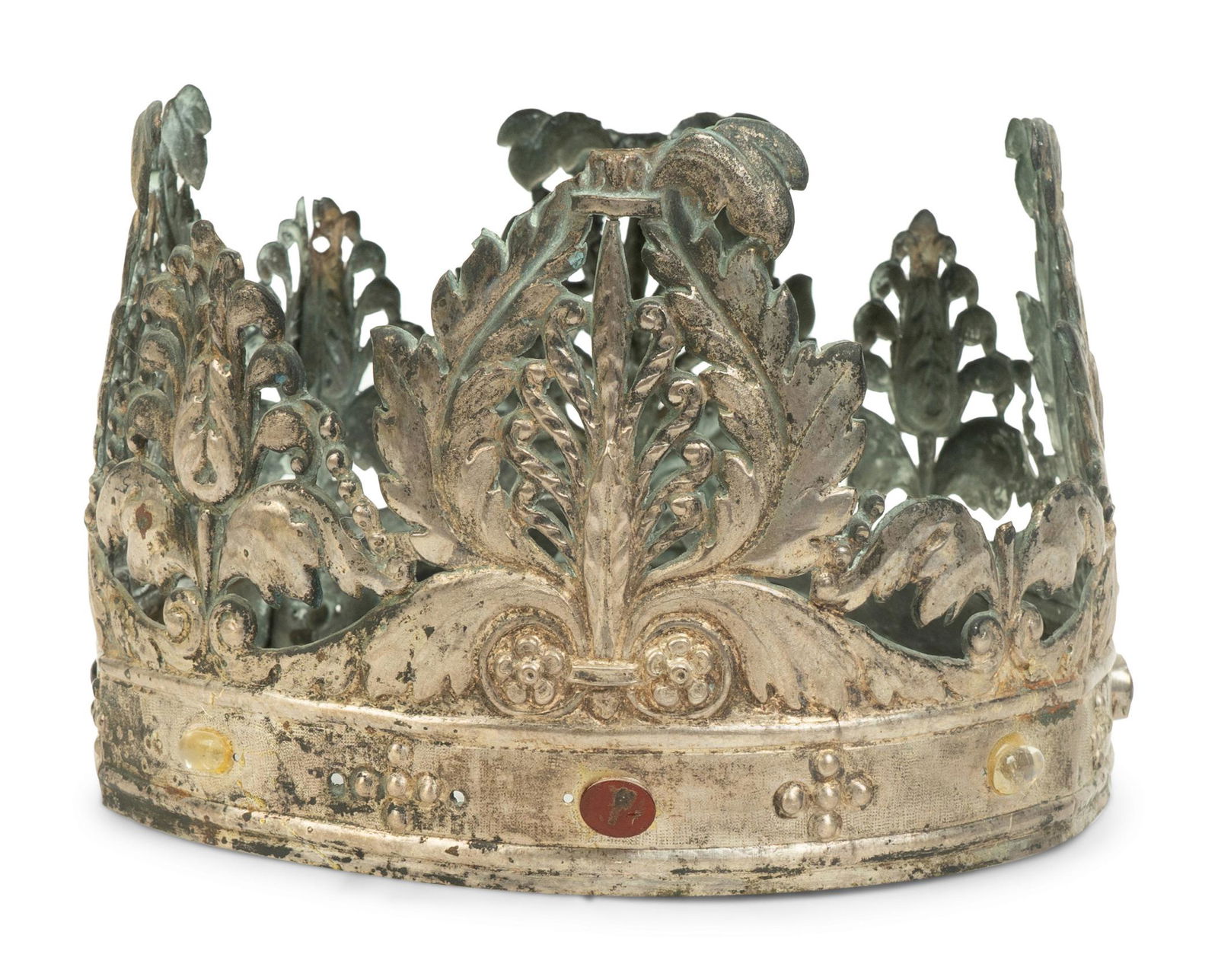 An Italian .800 Silver and Semi-Precious Stone Mounted (1 of 2)