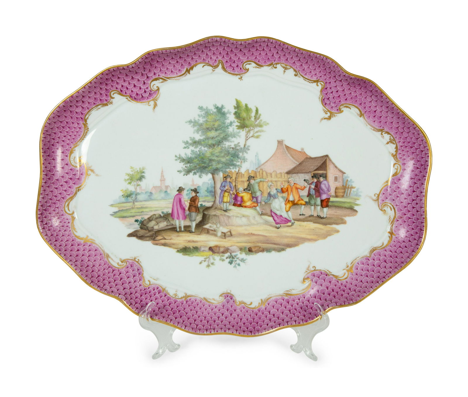A Meissen Porcelain Tray (1 of 3)
